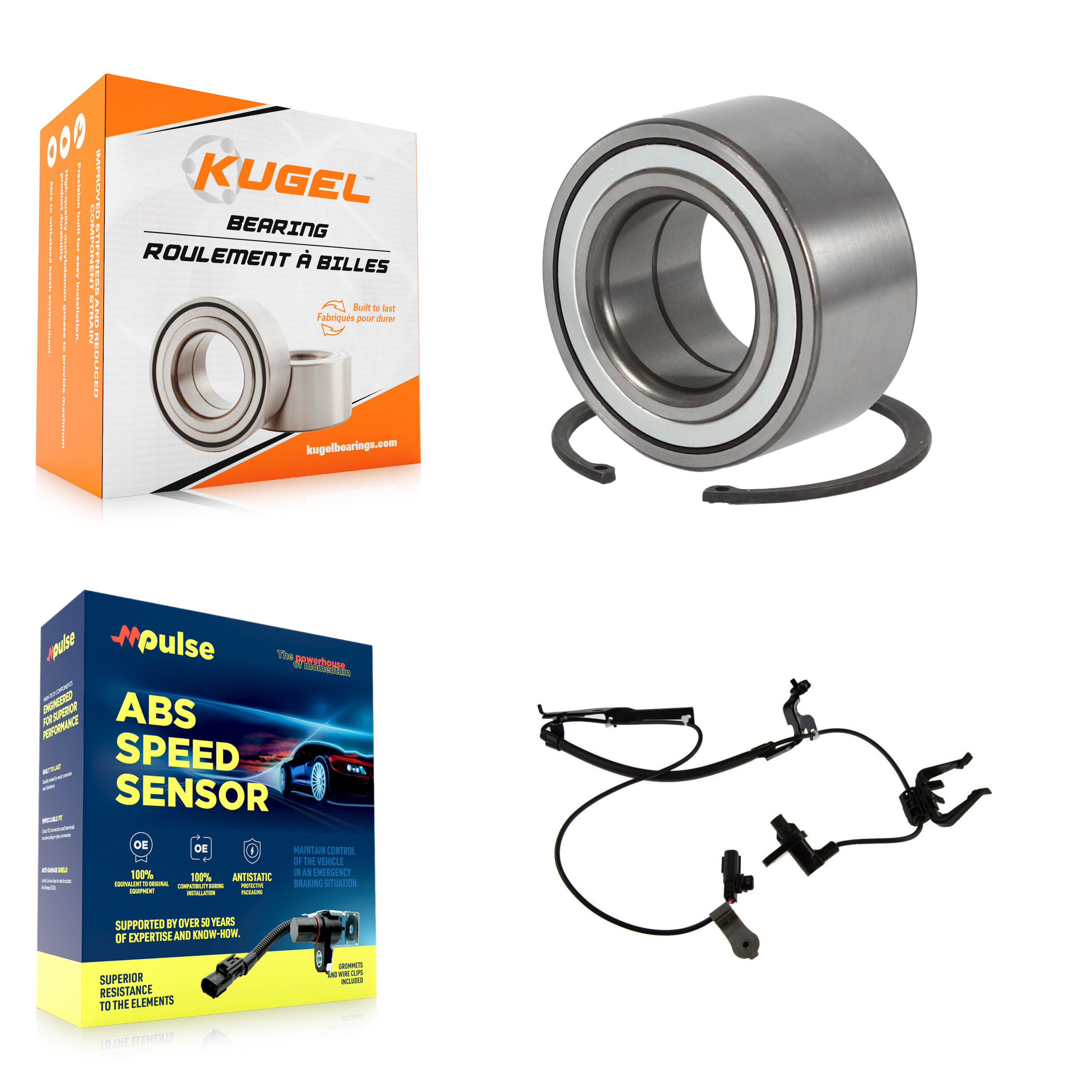 Kugel - K7S-102197 - Front Wheel Bearing Kits