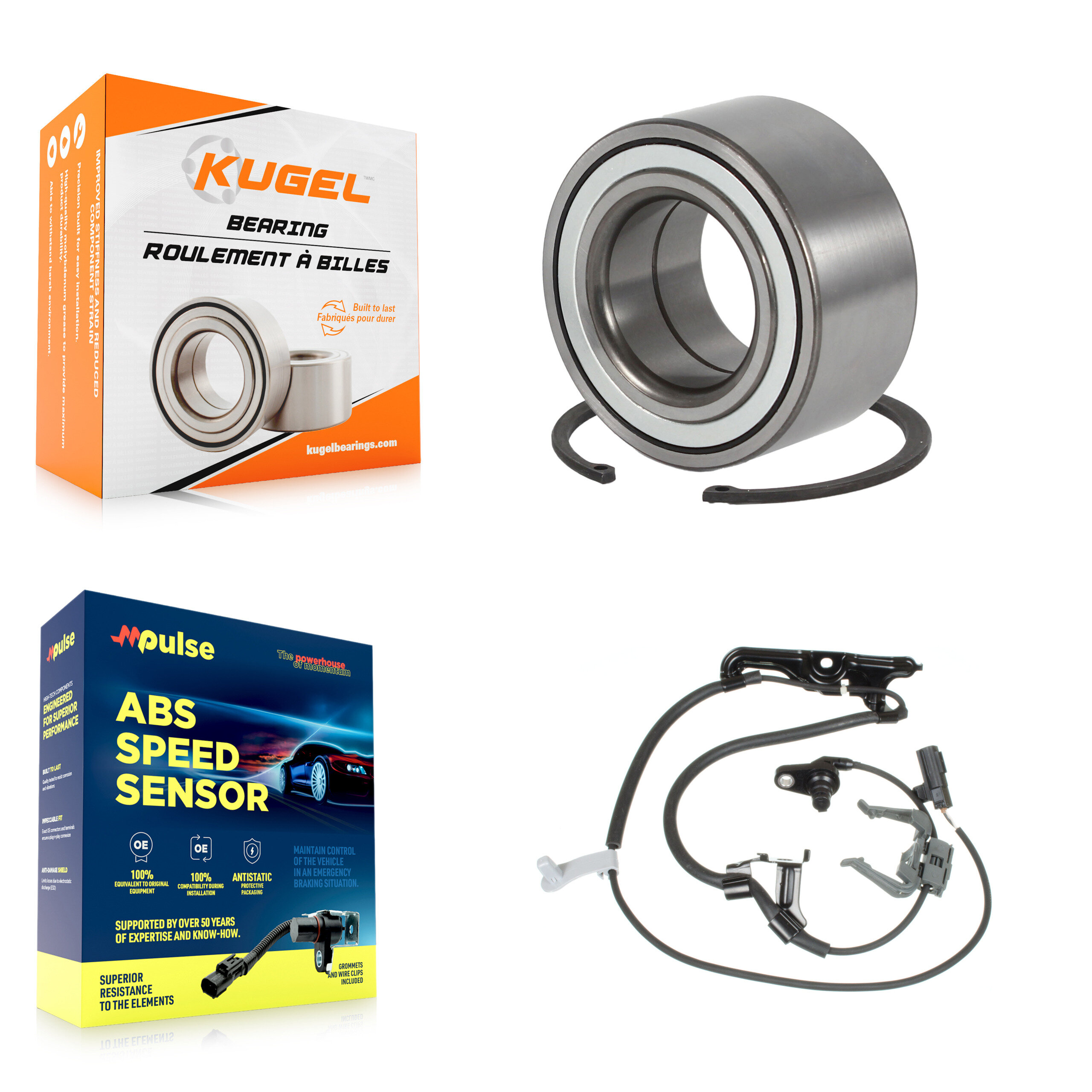 Kugel - K7S-102198 - Front Wheel Bearing Kits