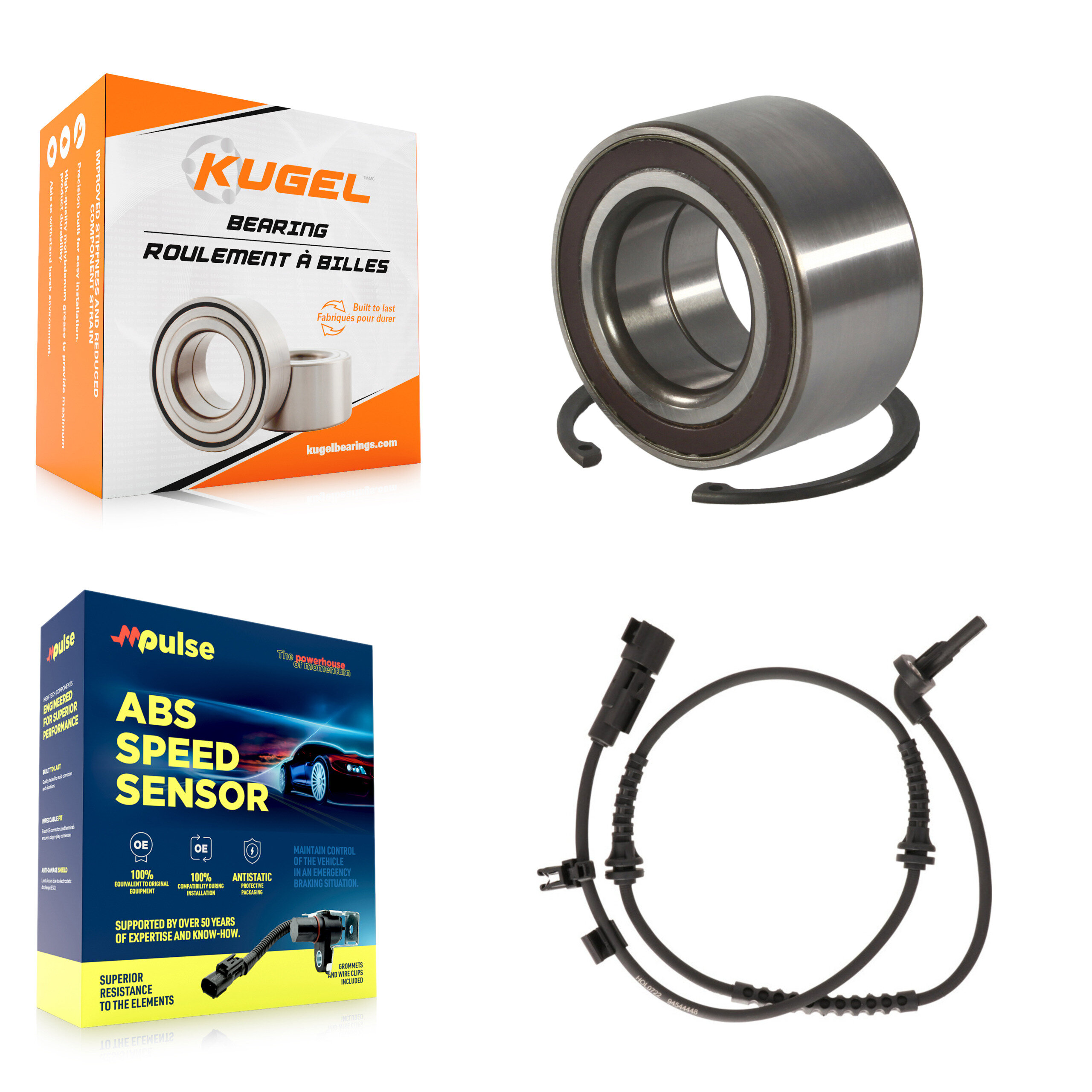 Kugel - K7S-102199 - Front Wheel Bearing Kits