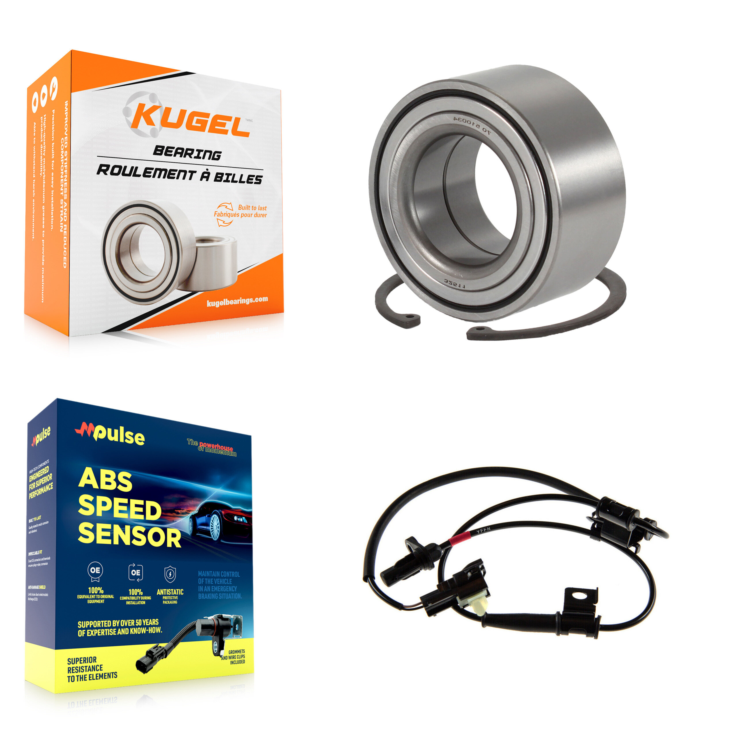 Kugel - K7S-102200 - Front Wheel Bearing Kits