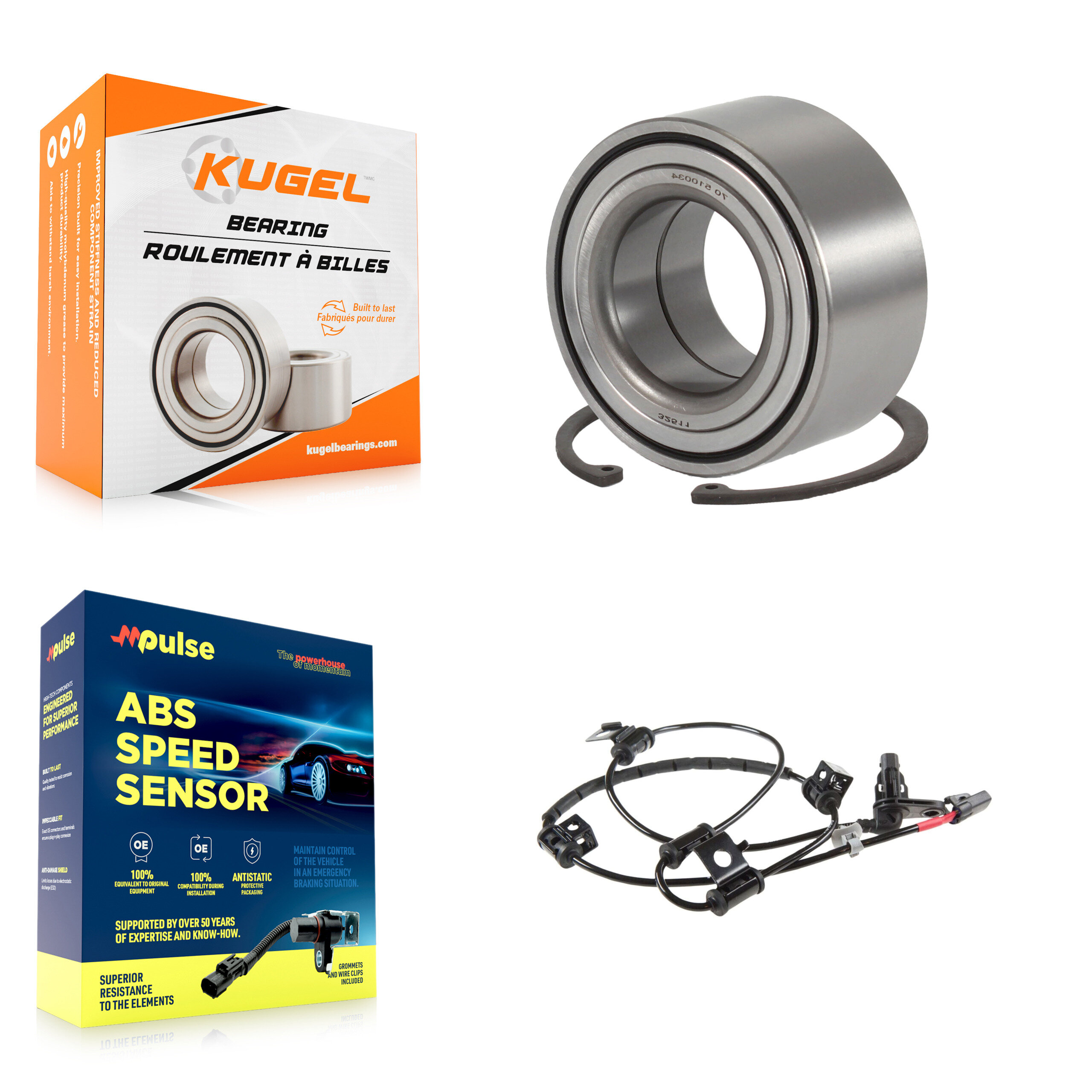 Kugel - K7S-102203 - Front Wheel Bearing Kits