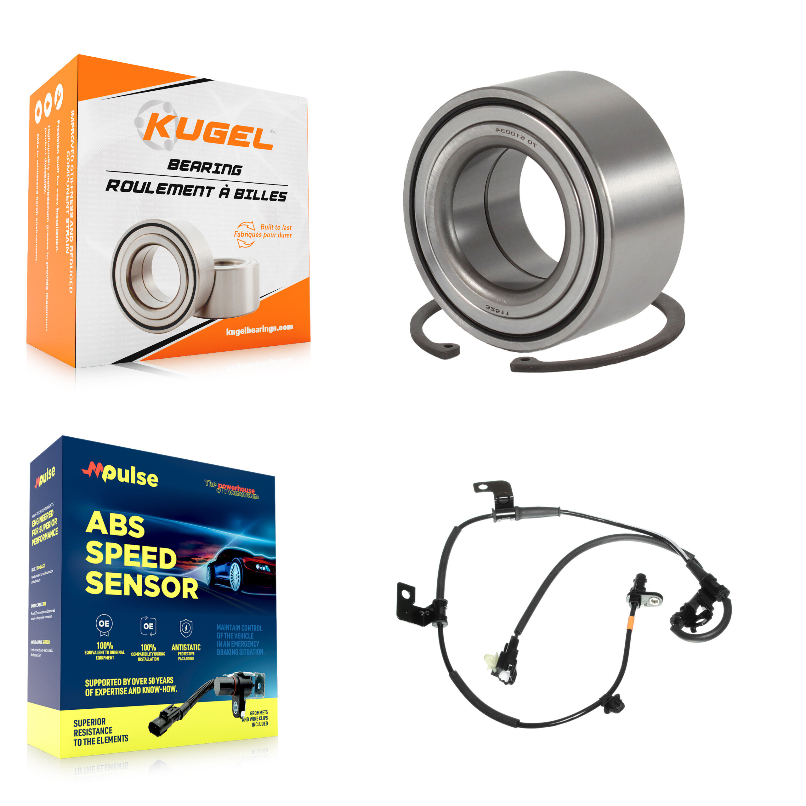 Kugel - K7S-102205 - Front Wheel Bearing Kits