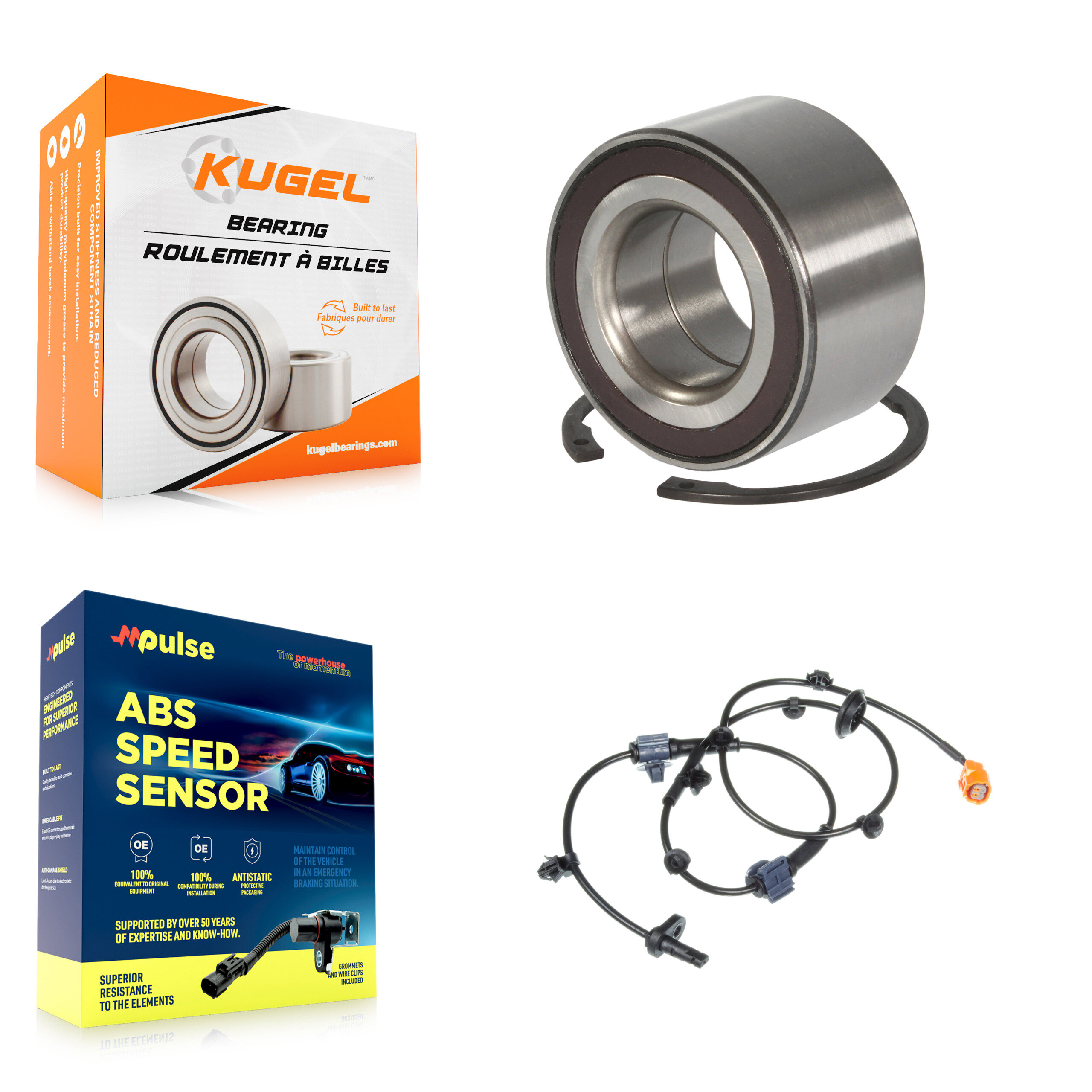 Kugel - K7S-102215 - Front Wheel Bearing Kits