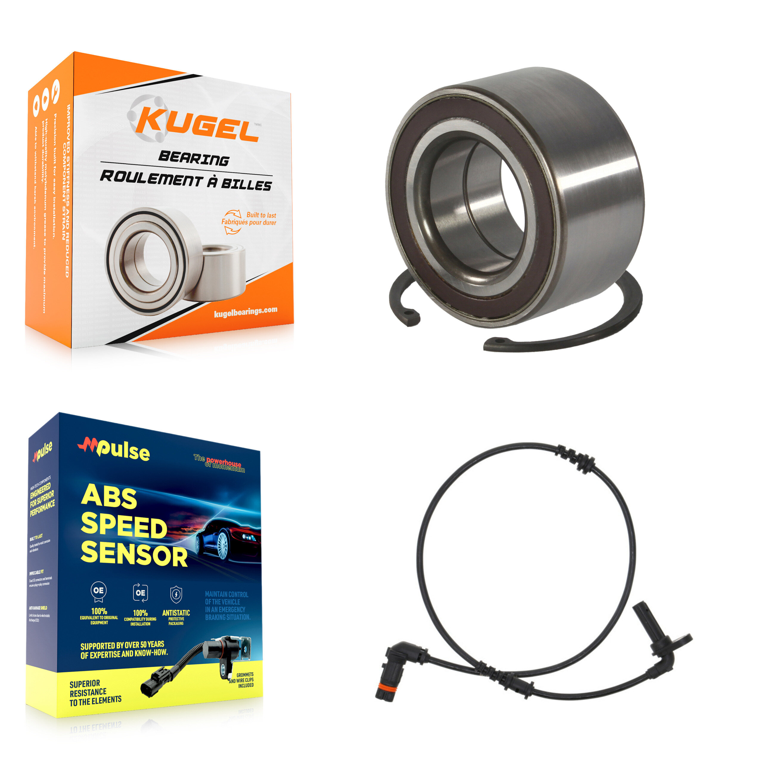 Kugel - K7S-102217 - Front Wheel Bearing Kits