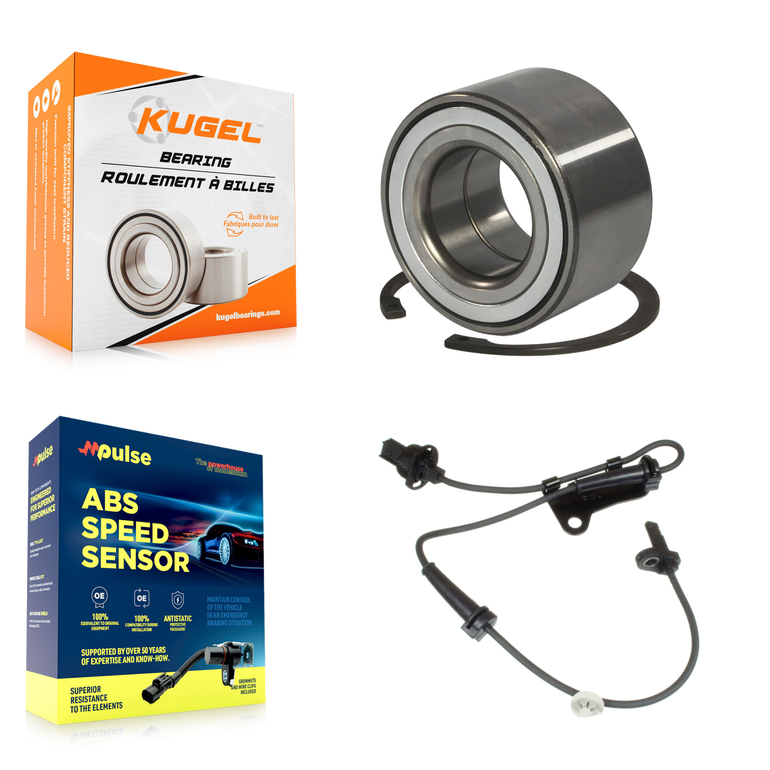 Kugel - K7S-102643 - Front Wheel Bearing Kits