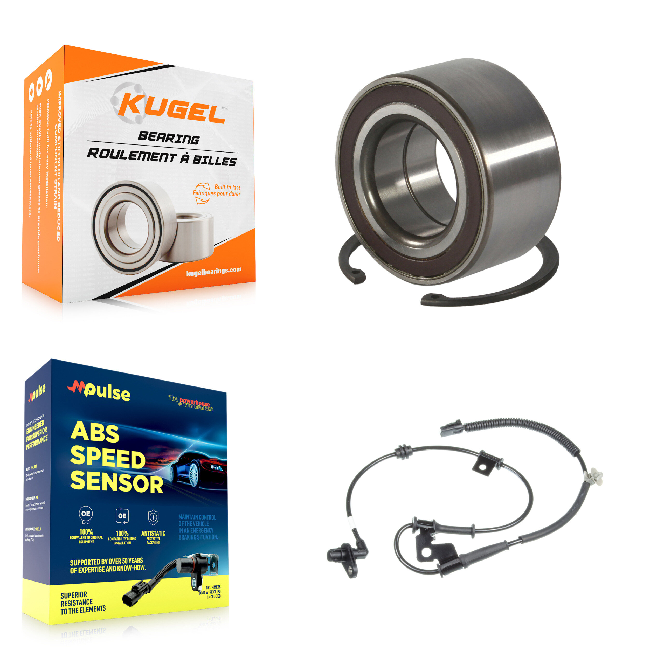 Kugel - K7S-102646 - Front Wheel Bearing Kits