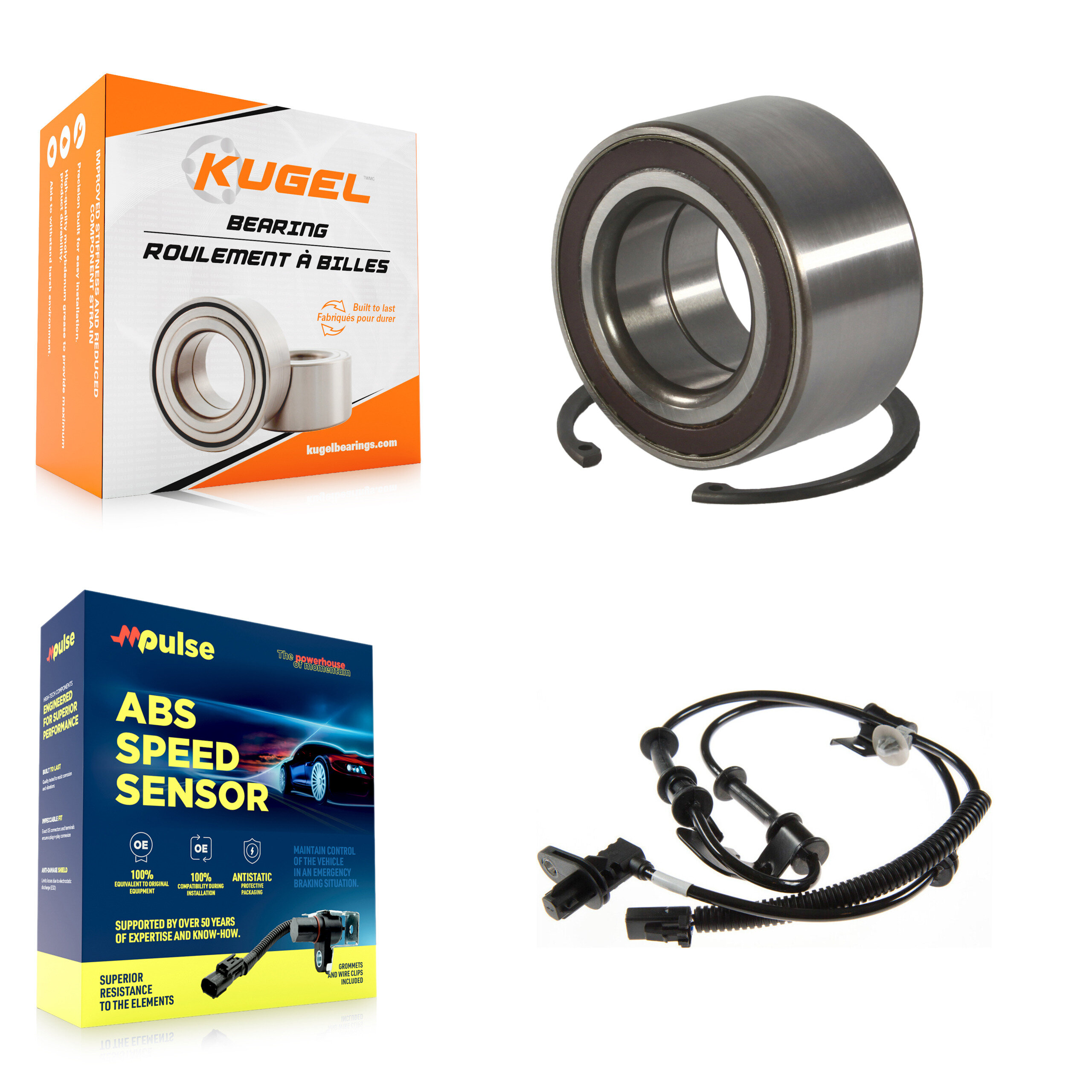 Kugel - K7S-102648 - Front Wheel Bearing Kits