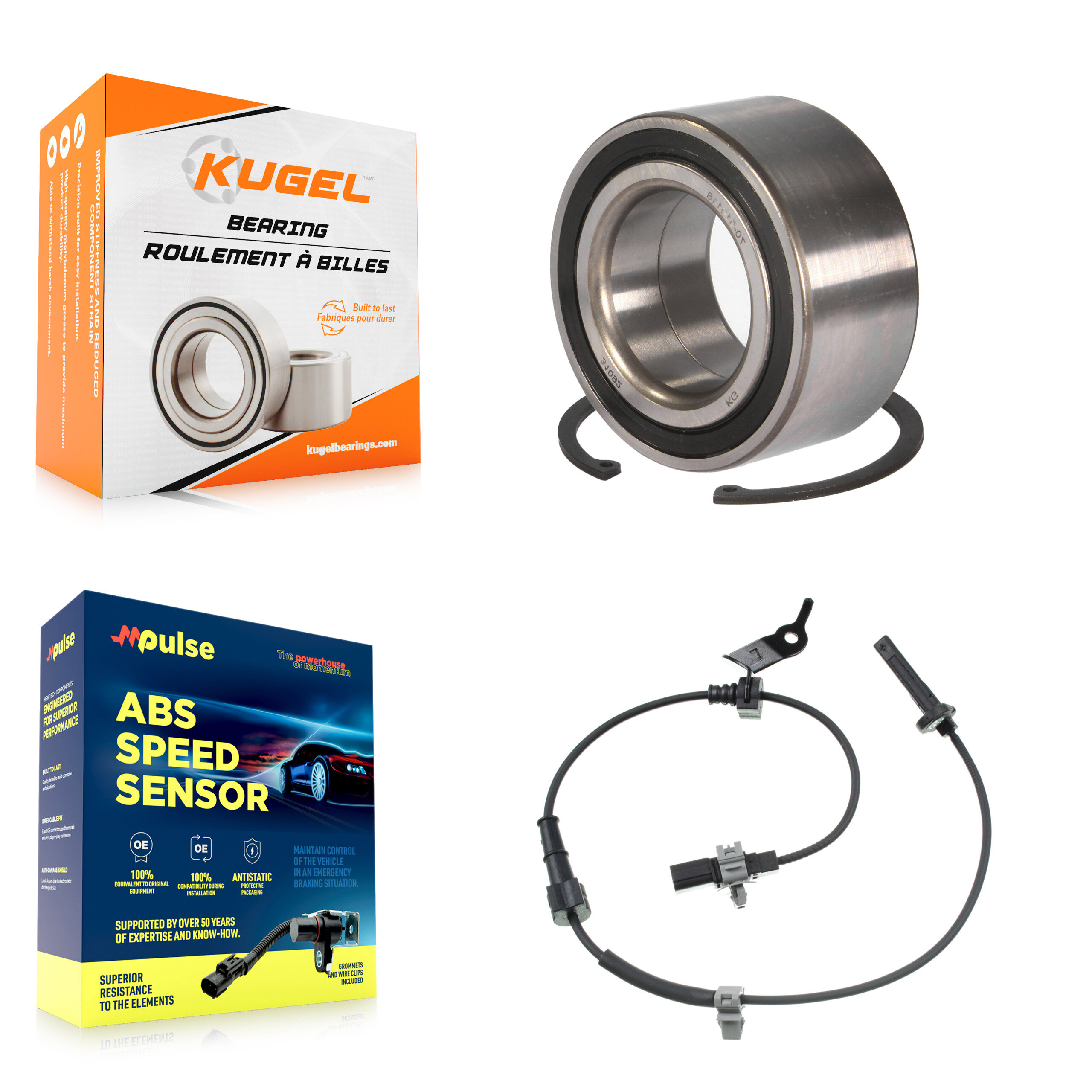 Kugel - K7S-102649 - Front Wheel Bearing Kits