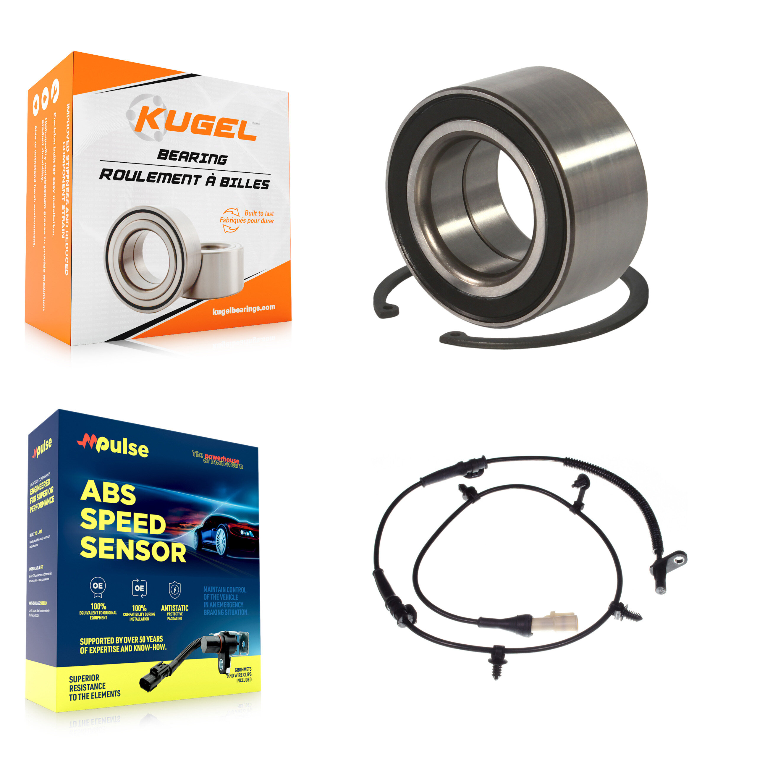 Kugel - K7S-102657 - Front Wheel Bearing Kits