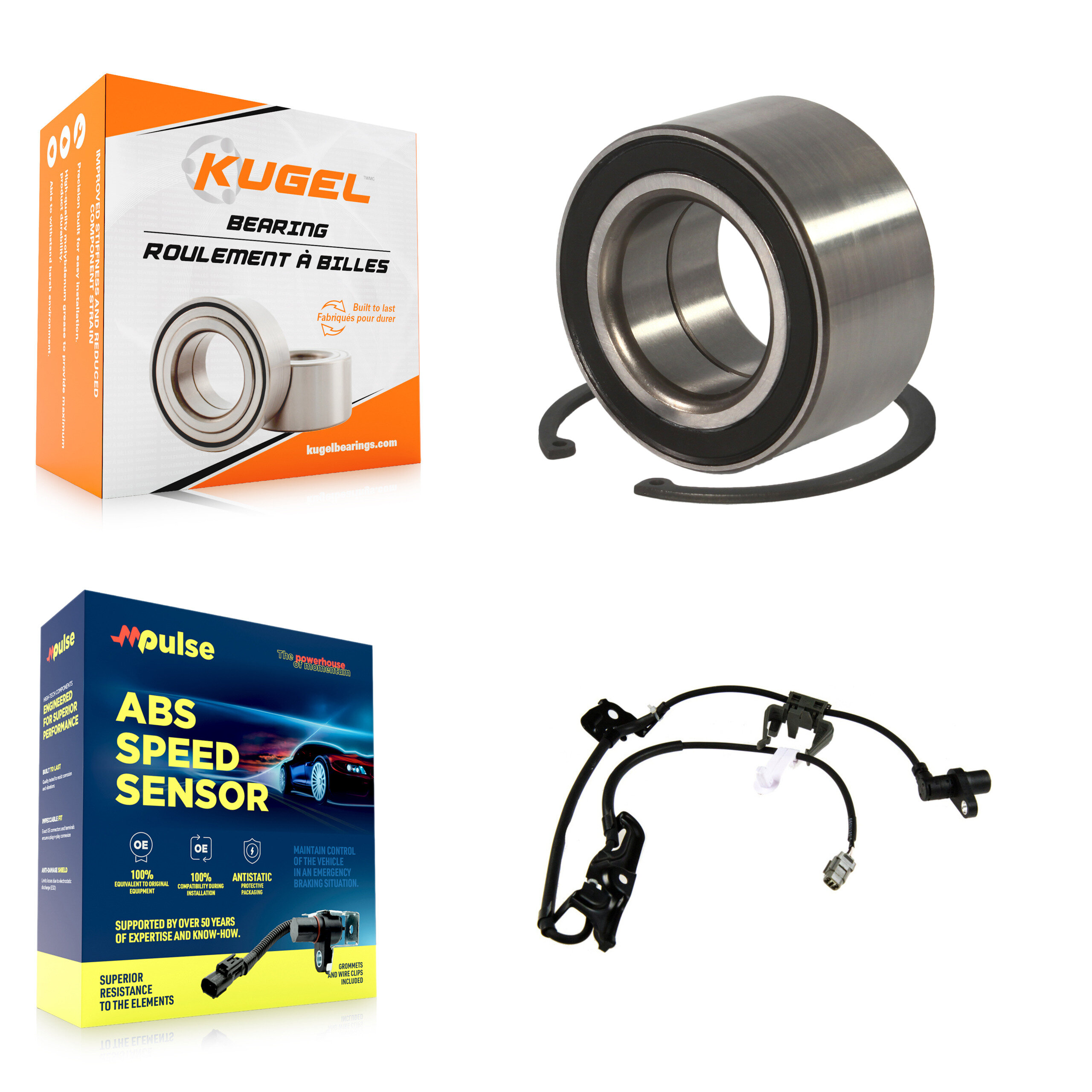 Kugel - K7S-102658 - Front Wheel Bearing Kits