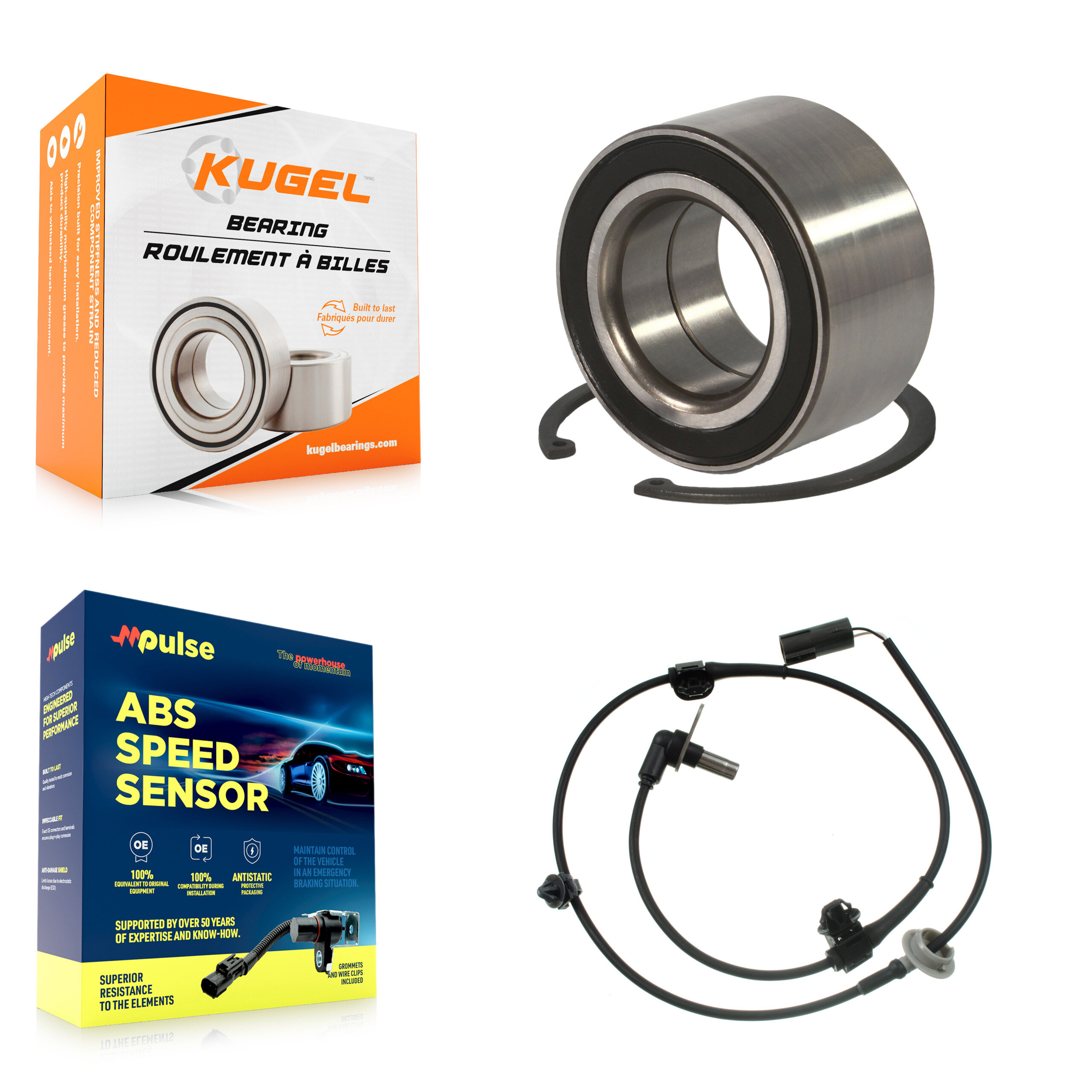 Kugel - K7S-102660 - Front Wheel Bearing Kits