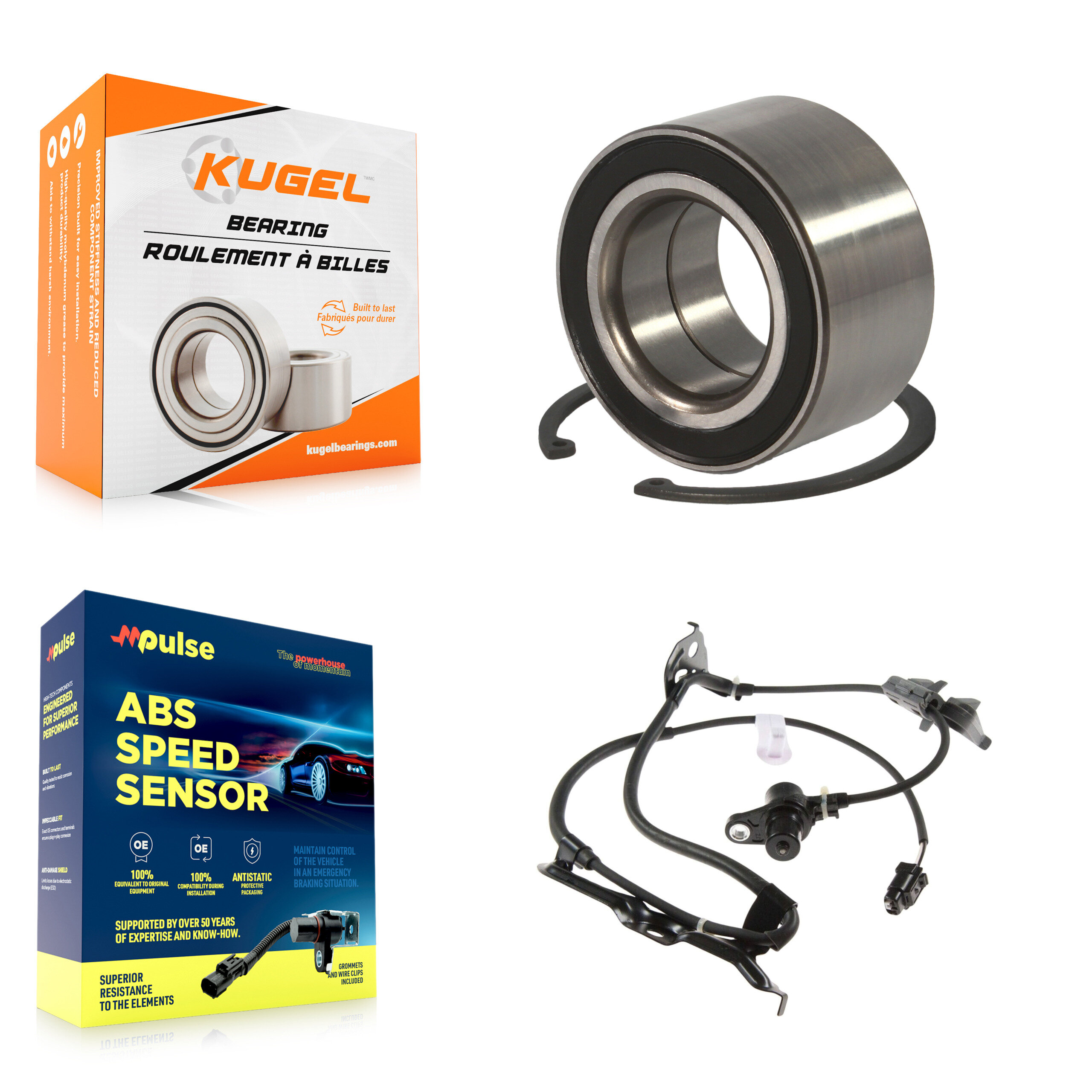 Kugel - K7S-102661 - Front Wheel Bearing Kits