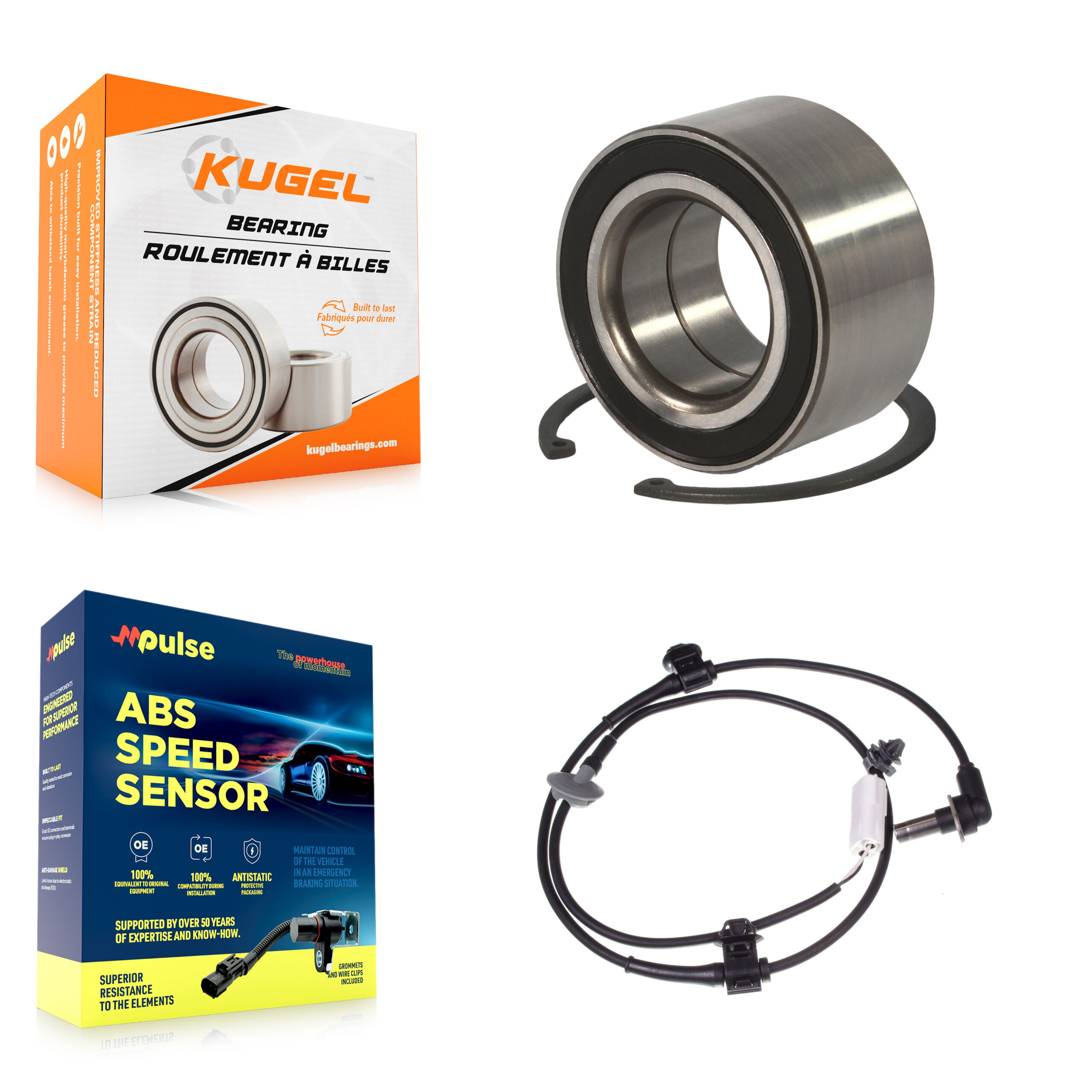 Kugel - K7S-102662 - Front Wheel Bearing Kits