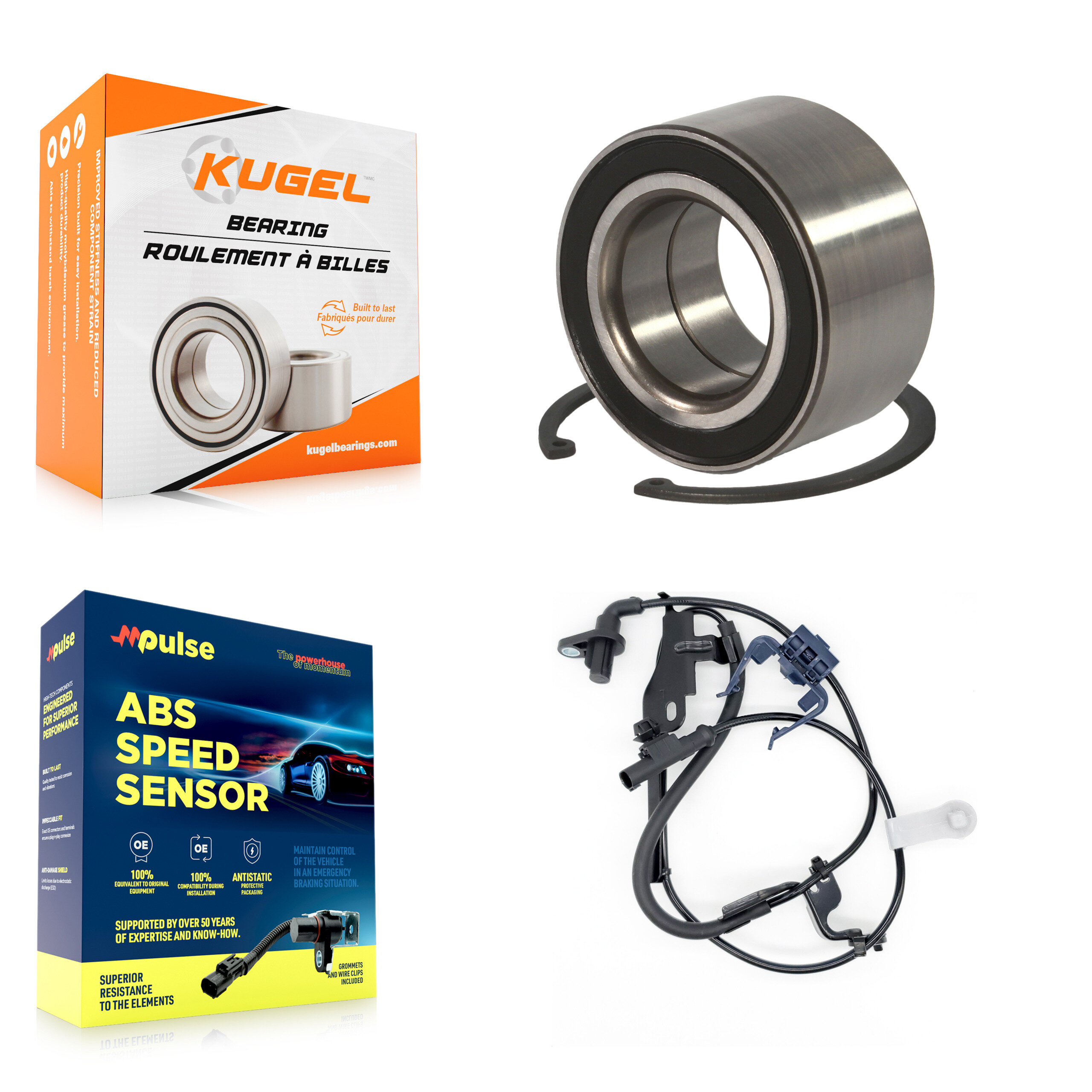 Kugel - K7S-102666 - Front Wheel Bearing Kits