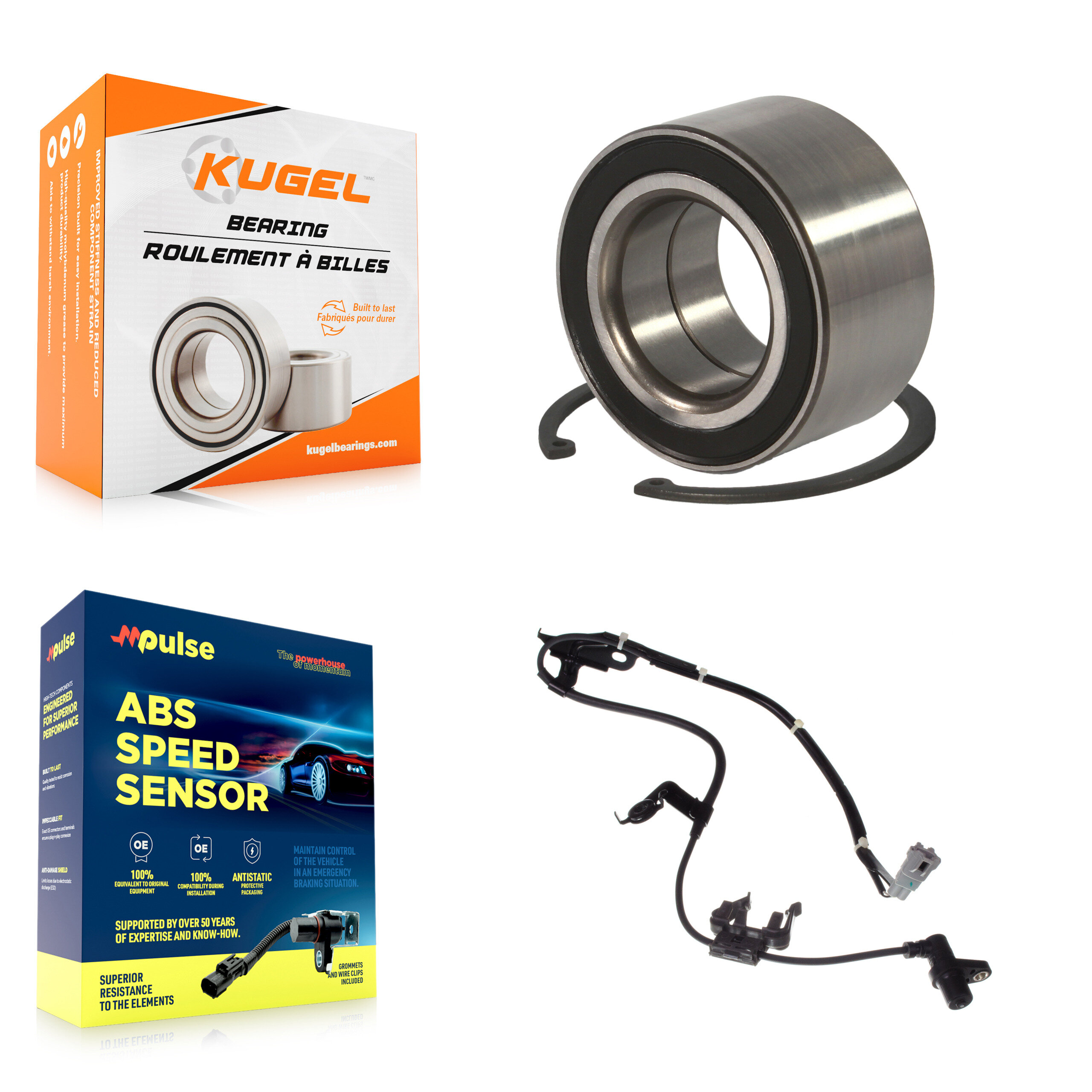 Kugel - K7S-102669 - Front Wheel Bearing Kits
