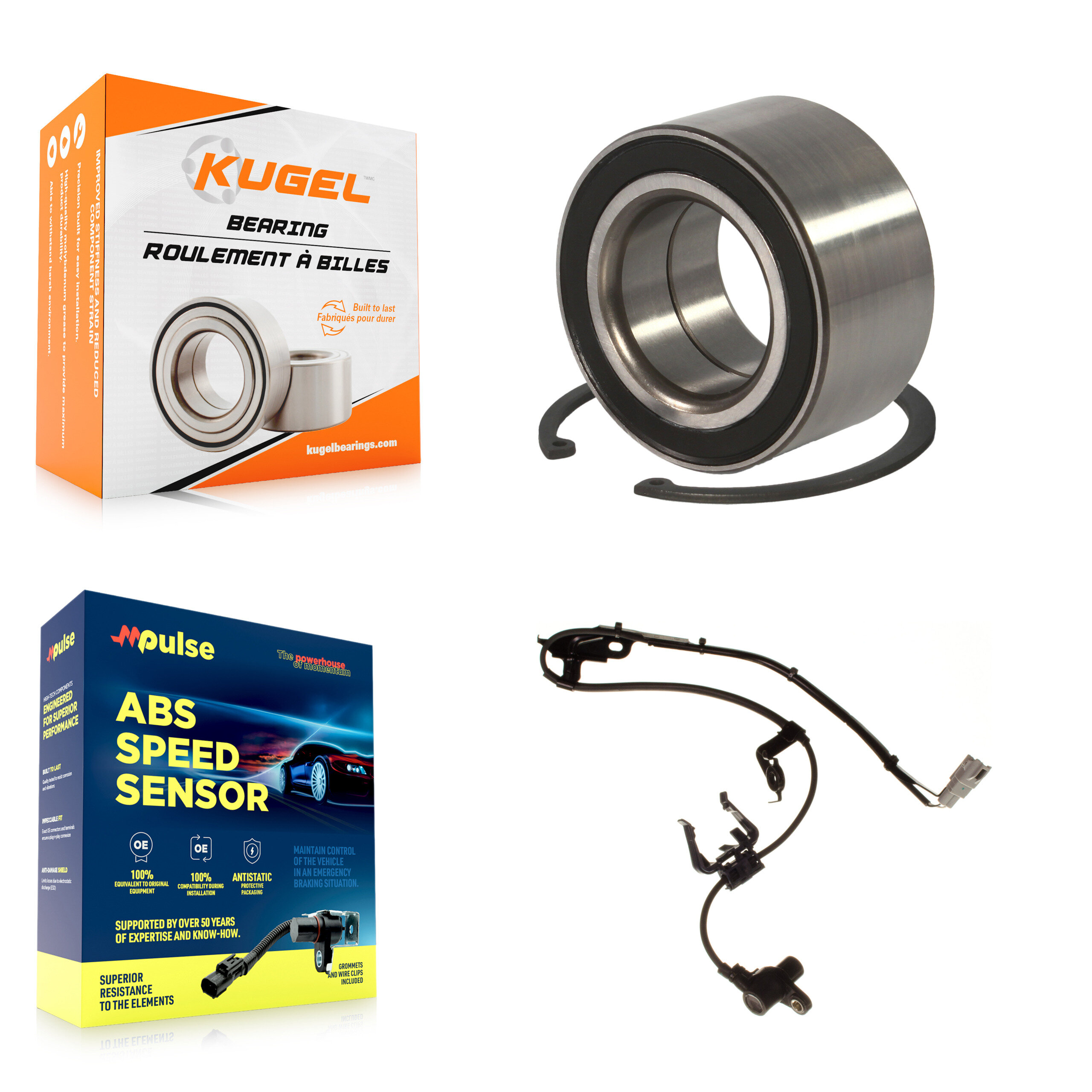 Kugel - K7S-102670 - Front Wheel Bearing Kits