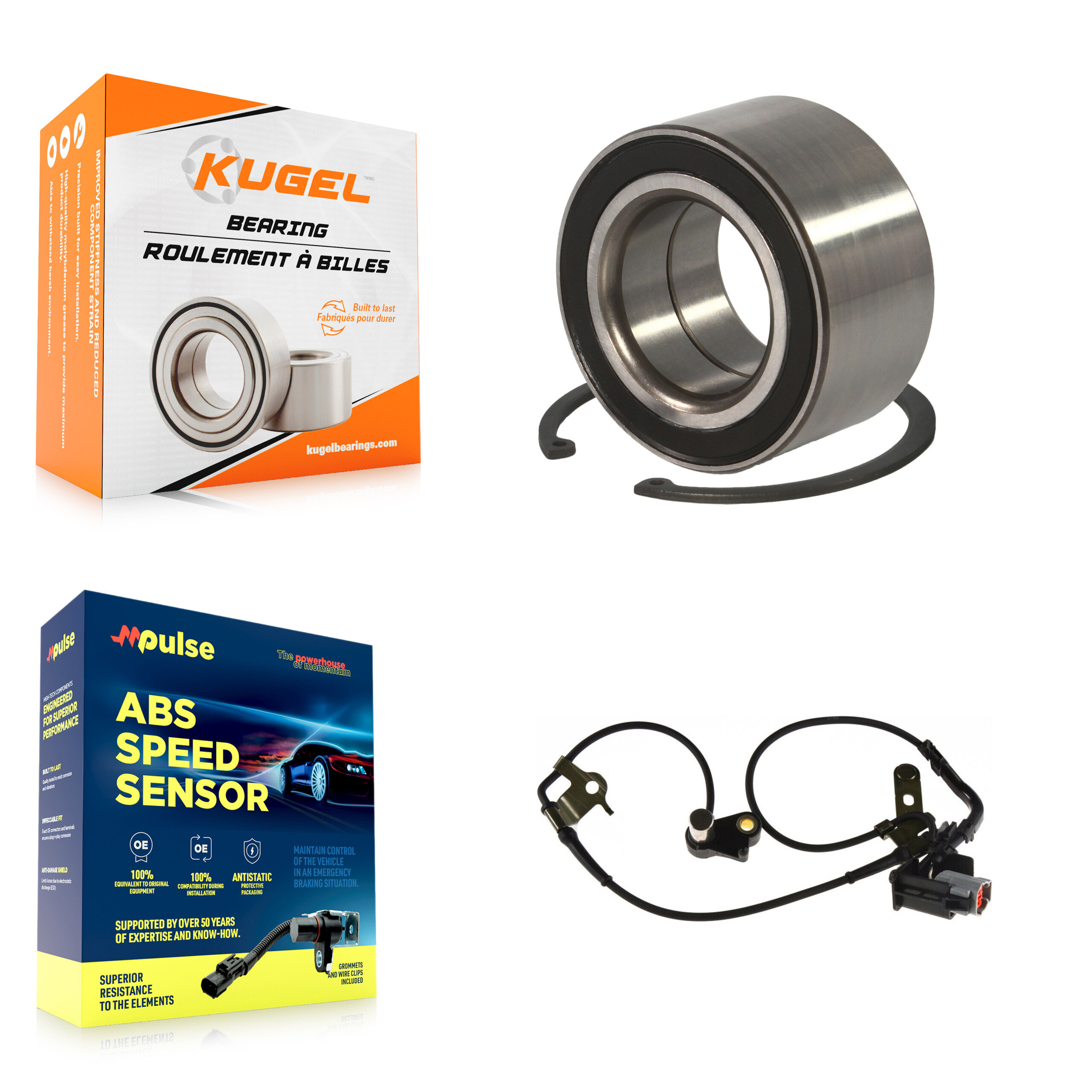 Kugel - K7S-102671 - Front Wheel Bearing Kits