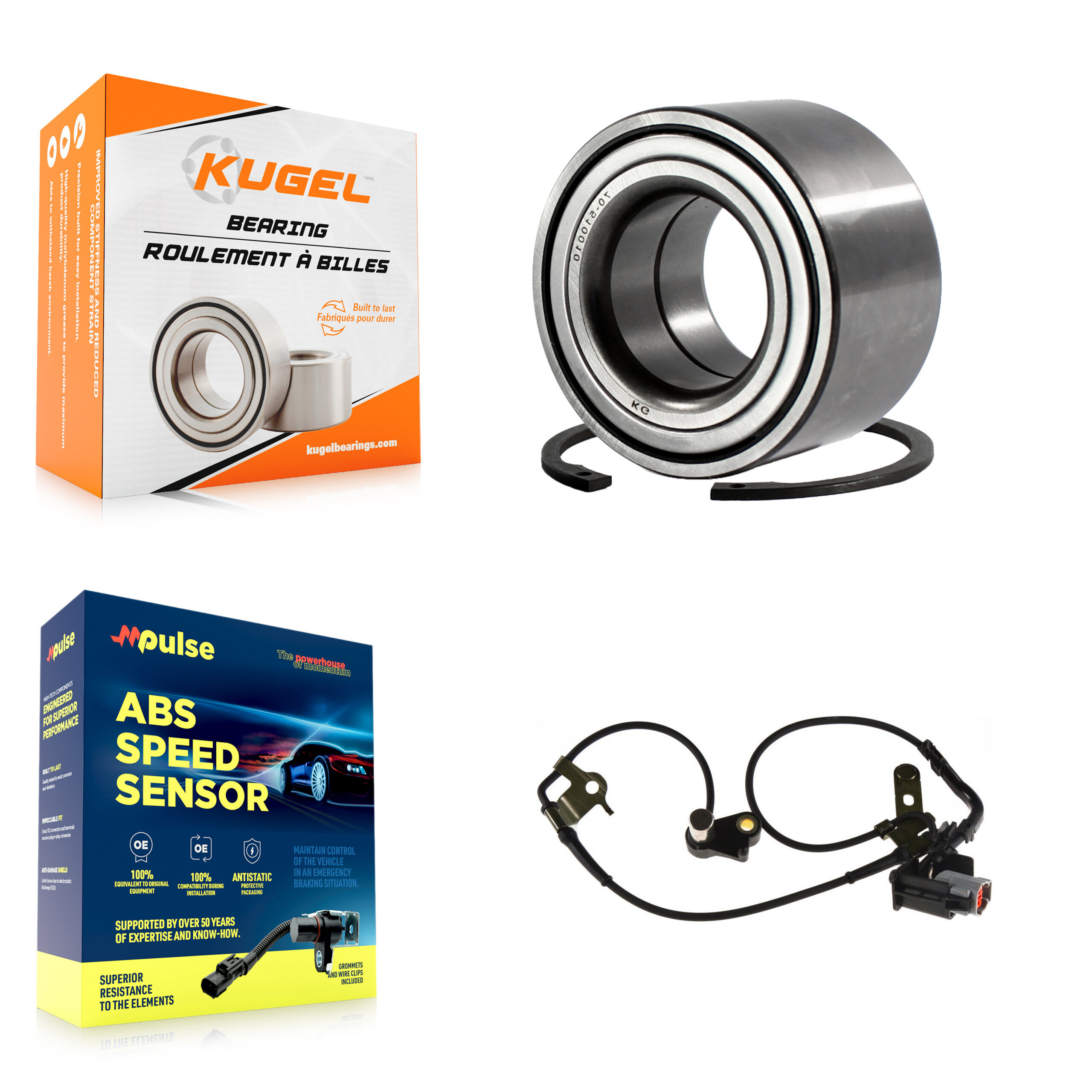 Kugel - K7S-102672 - Front Wheel Bearing Kits