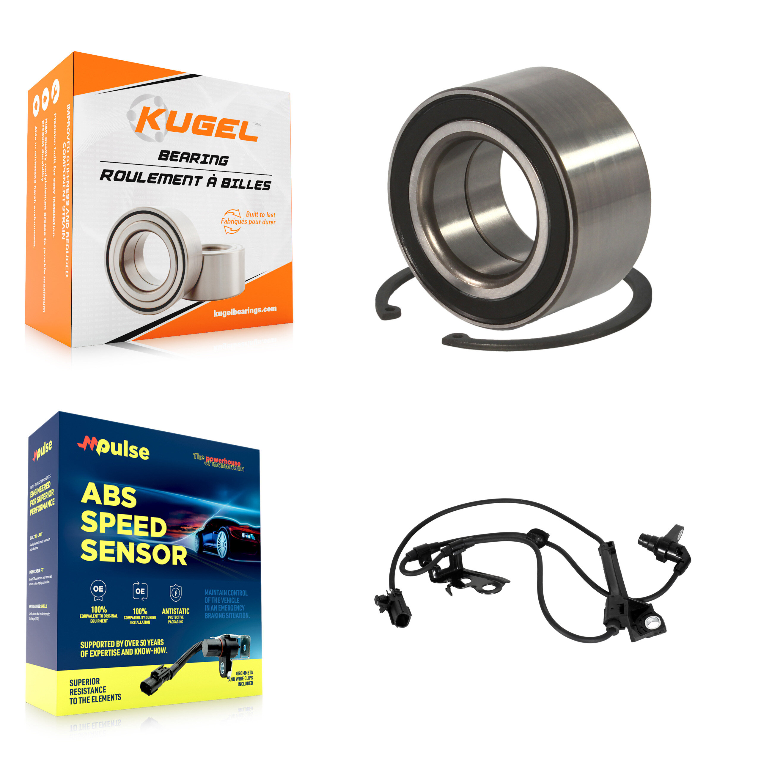 Kugel - K7S-102673 - Front Wheel Bearing Kits