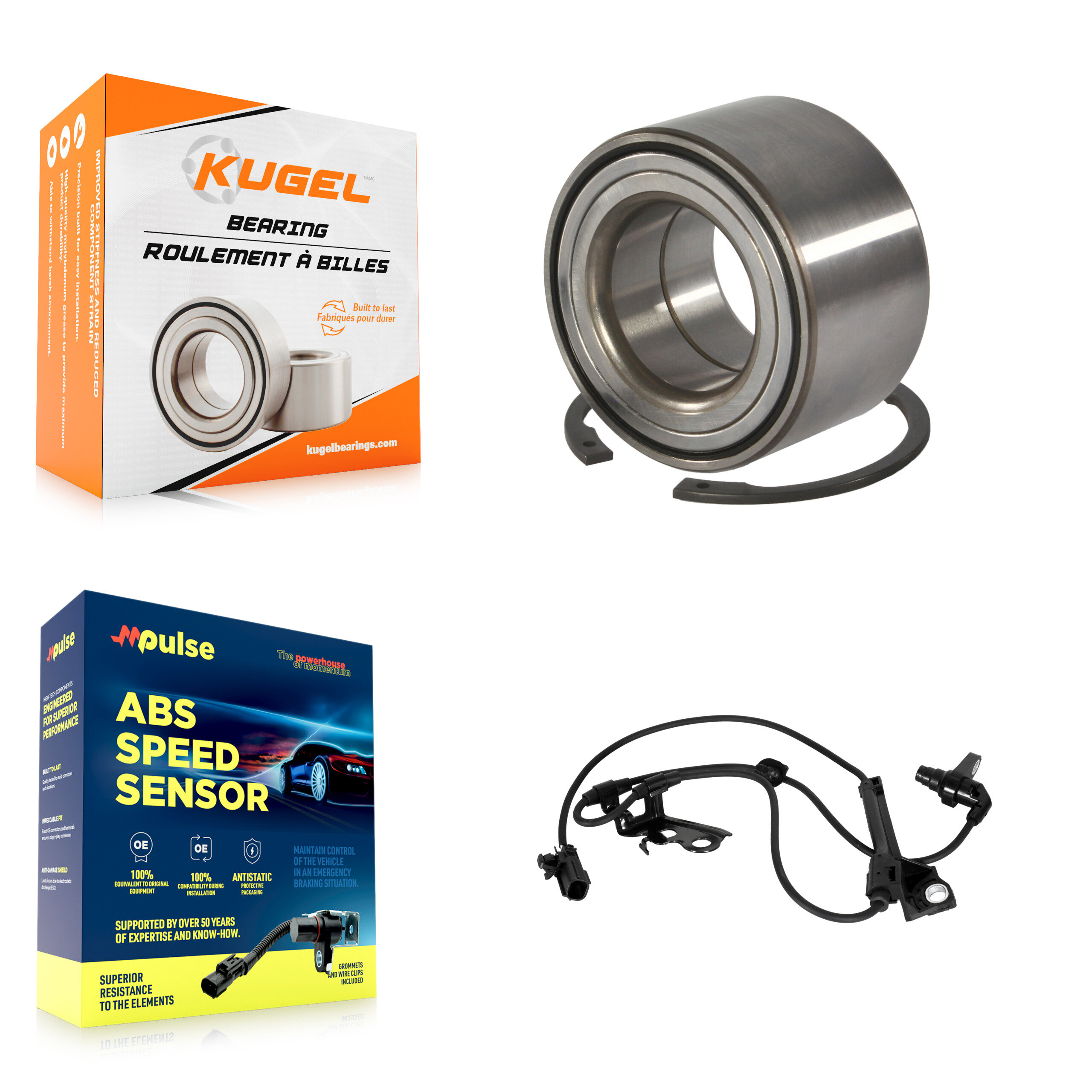 Kugel - K7S-102674 - Front Wheel Bearing Kits