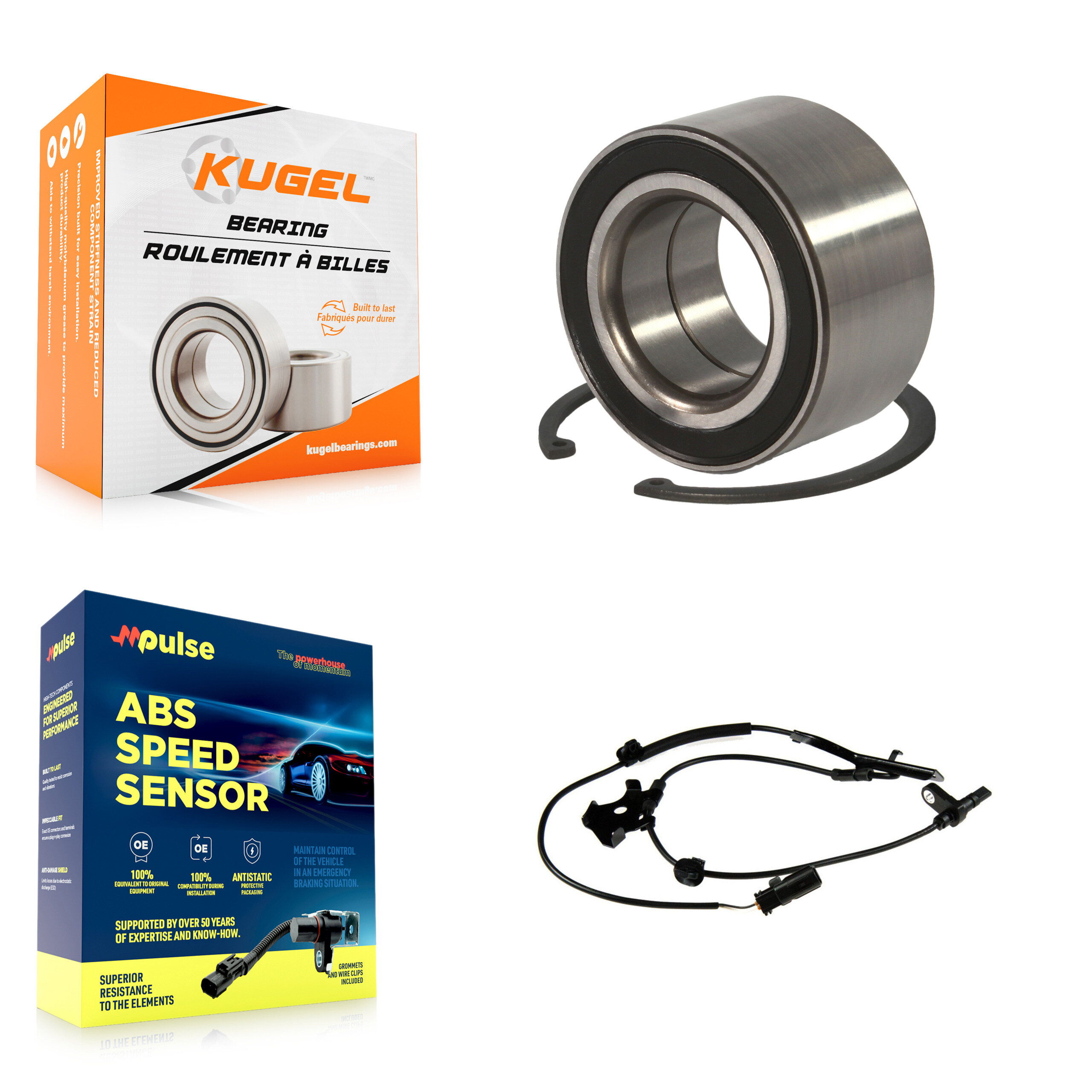 Kugel - K7S-102675 - Front Wheel Bearing Kits