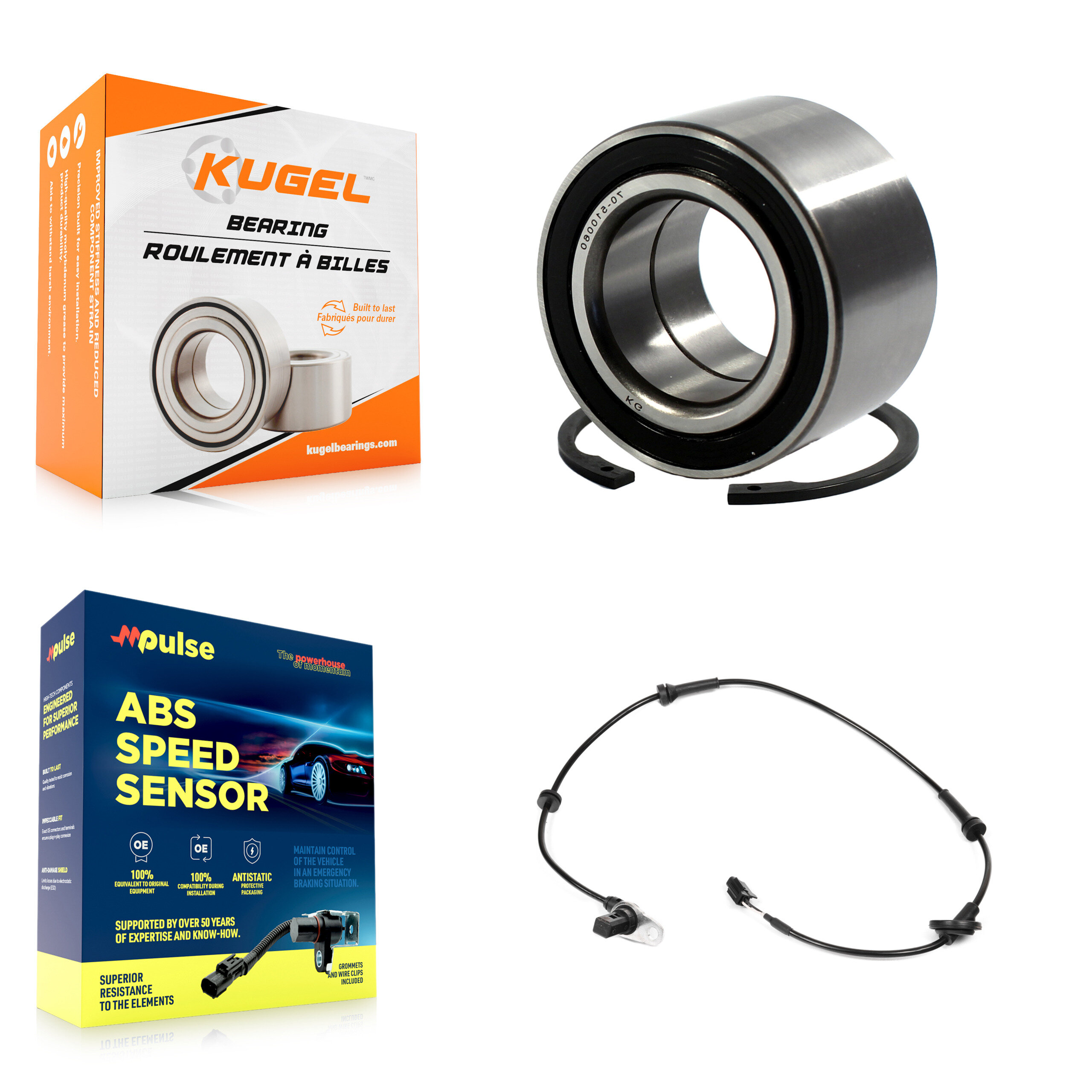 Kugel - K7S-102682 - Front Wheel Bearing Kits