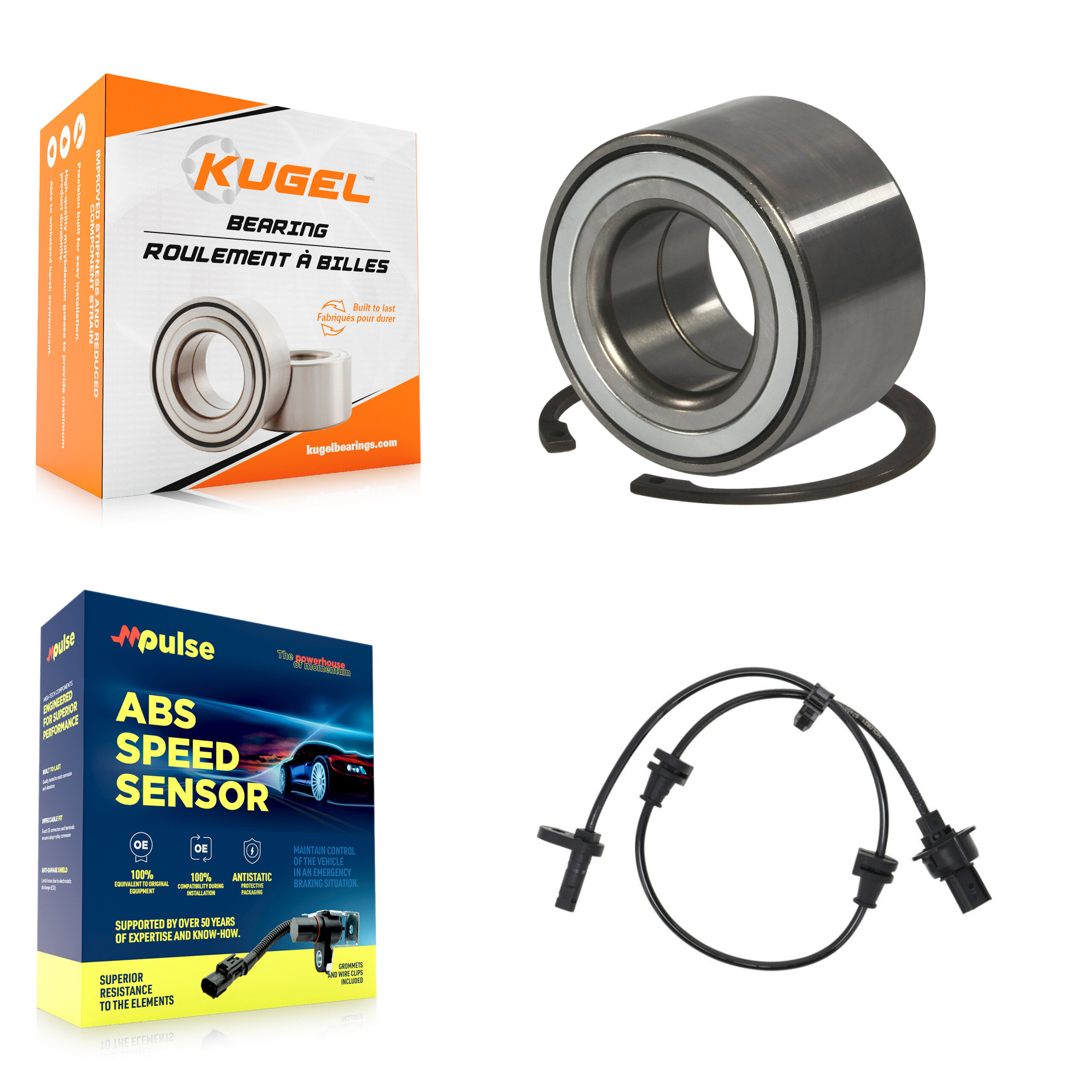 Kugel - K7S-102683 - Front Wheel Bearing Kits