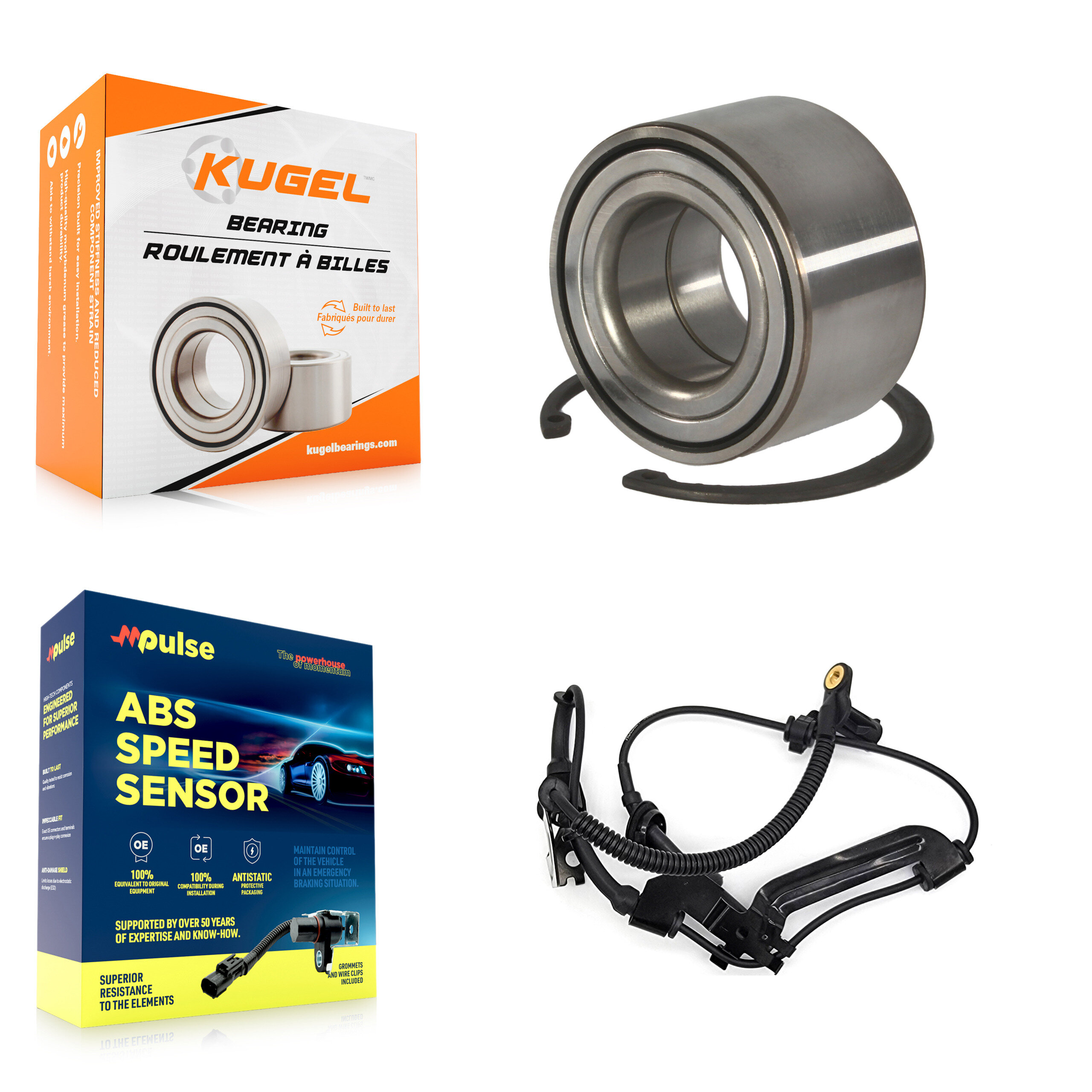 Kugel - K7S-102684 - Front Wheel Bearing Kits