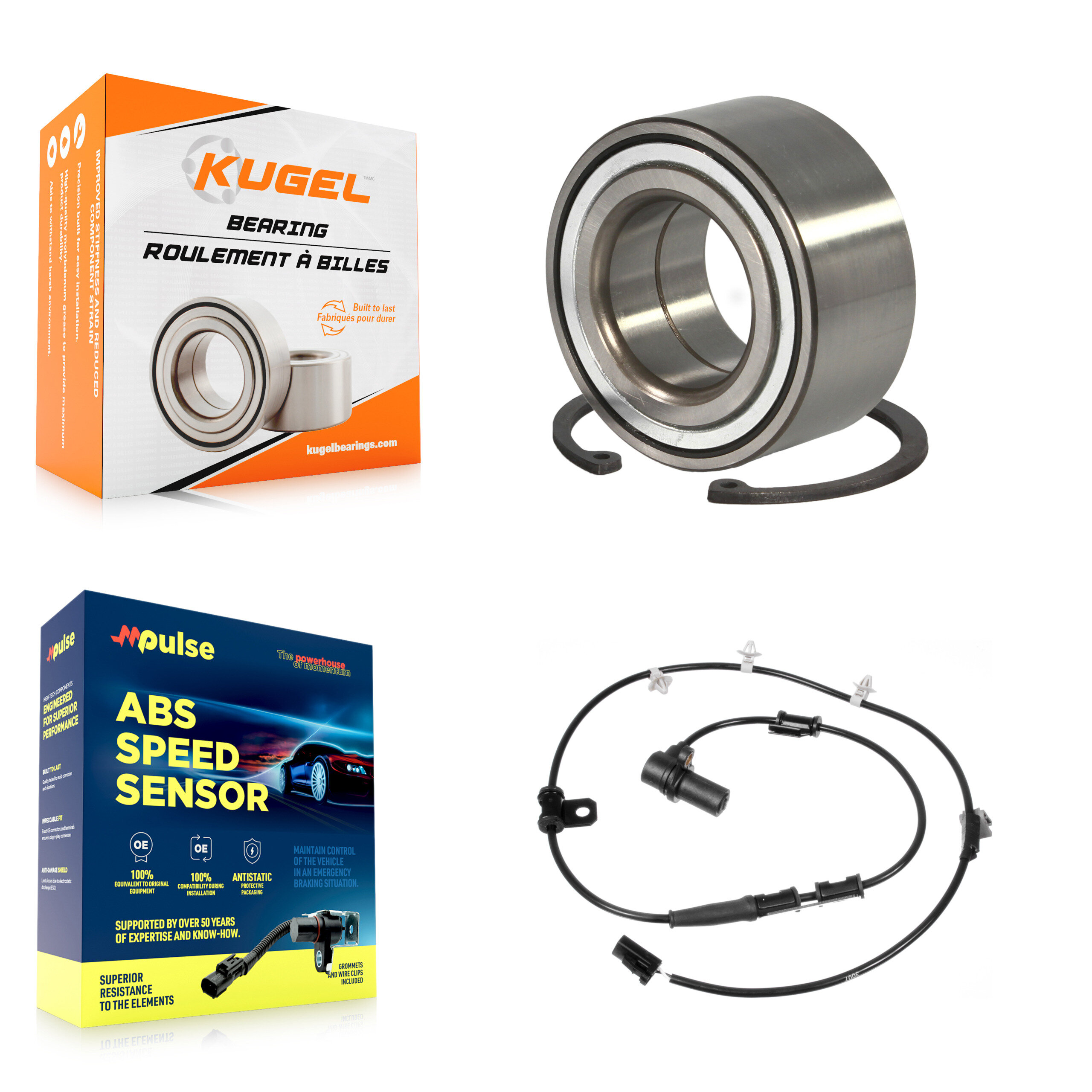 Kugel - K7S-102686 - Front Wheel Bearing Kits