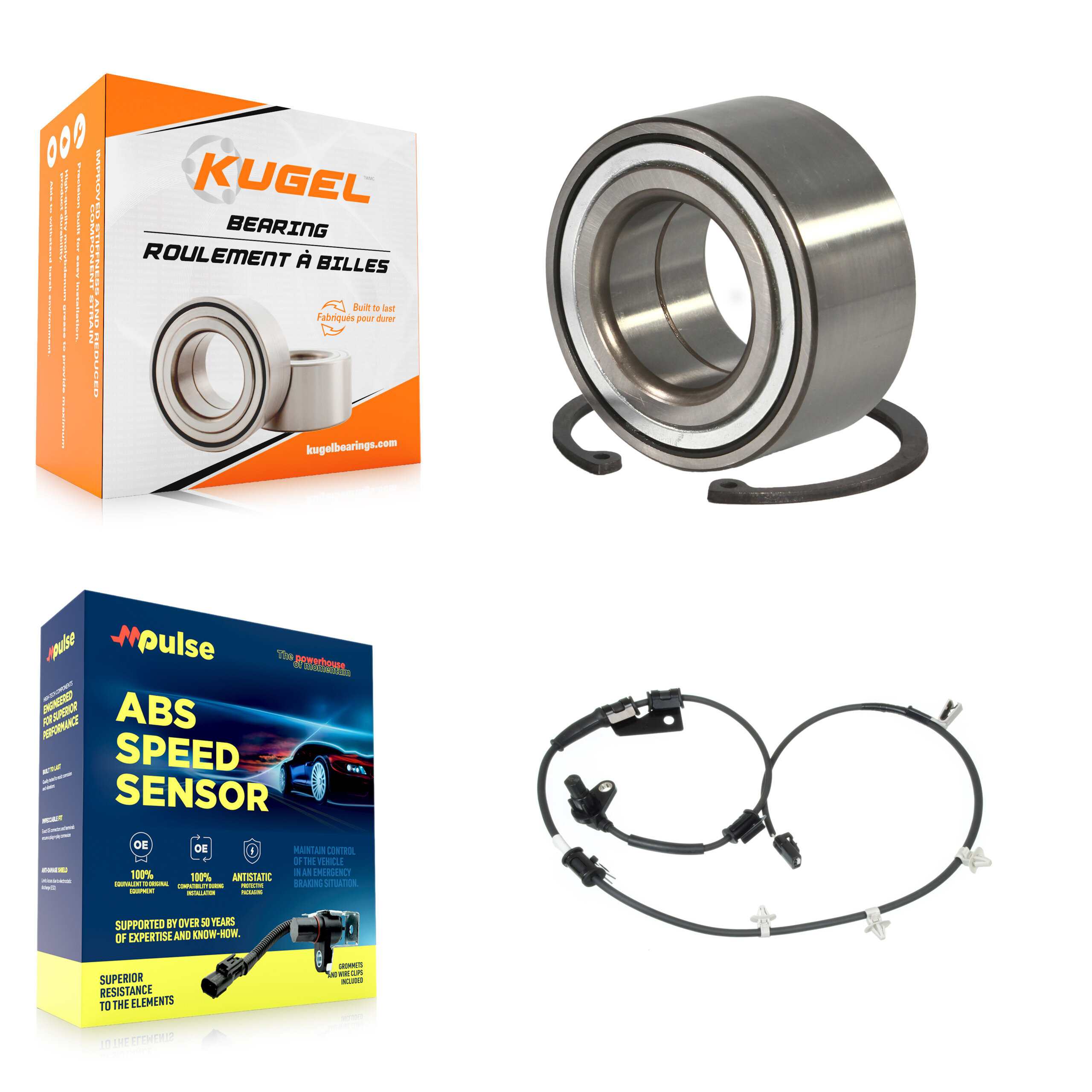 Kugel - K7S-102687 - Front Wheel Bearing Kits