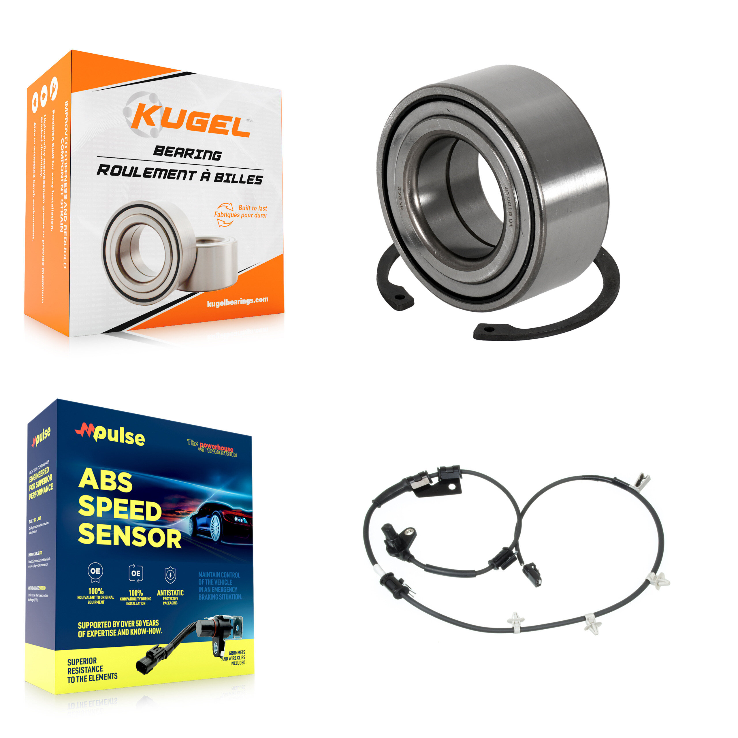 Kugel - K7S-102688 - Front Wheel Bearing Kits