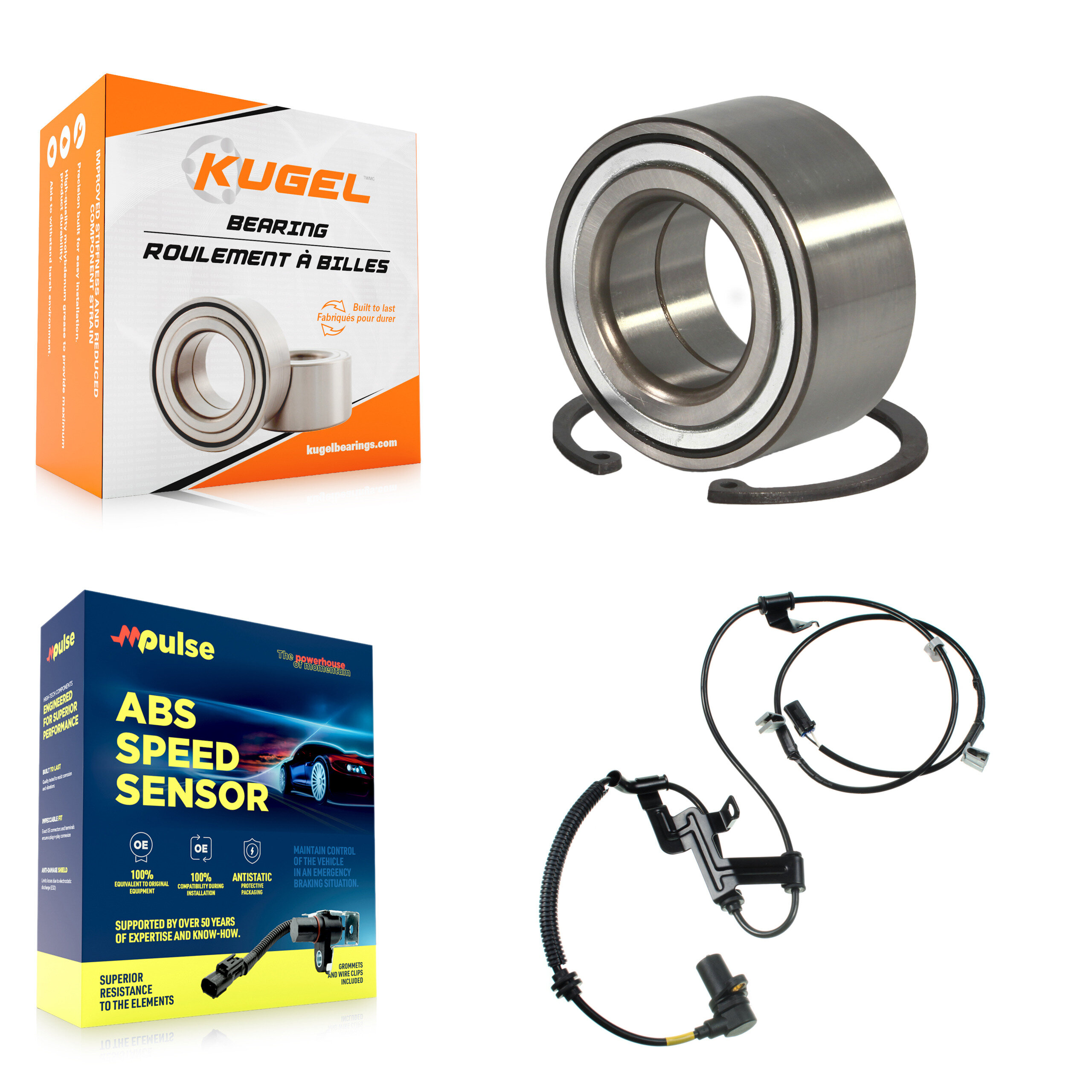 Kugel - K7S-102689 - Front Wheel Bearing Kits
