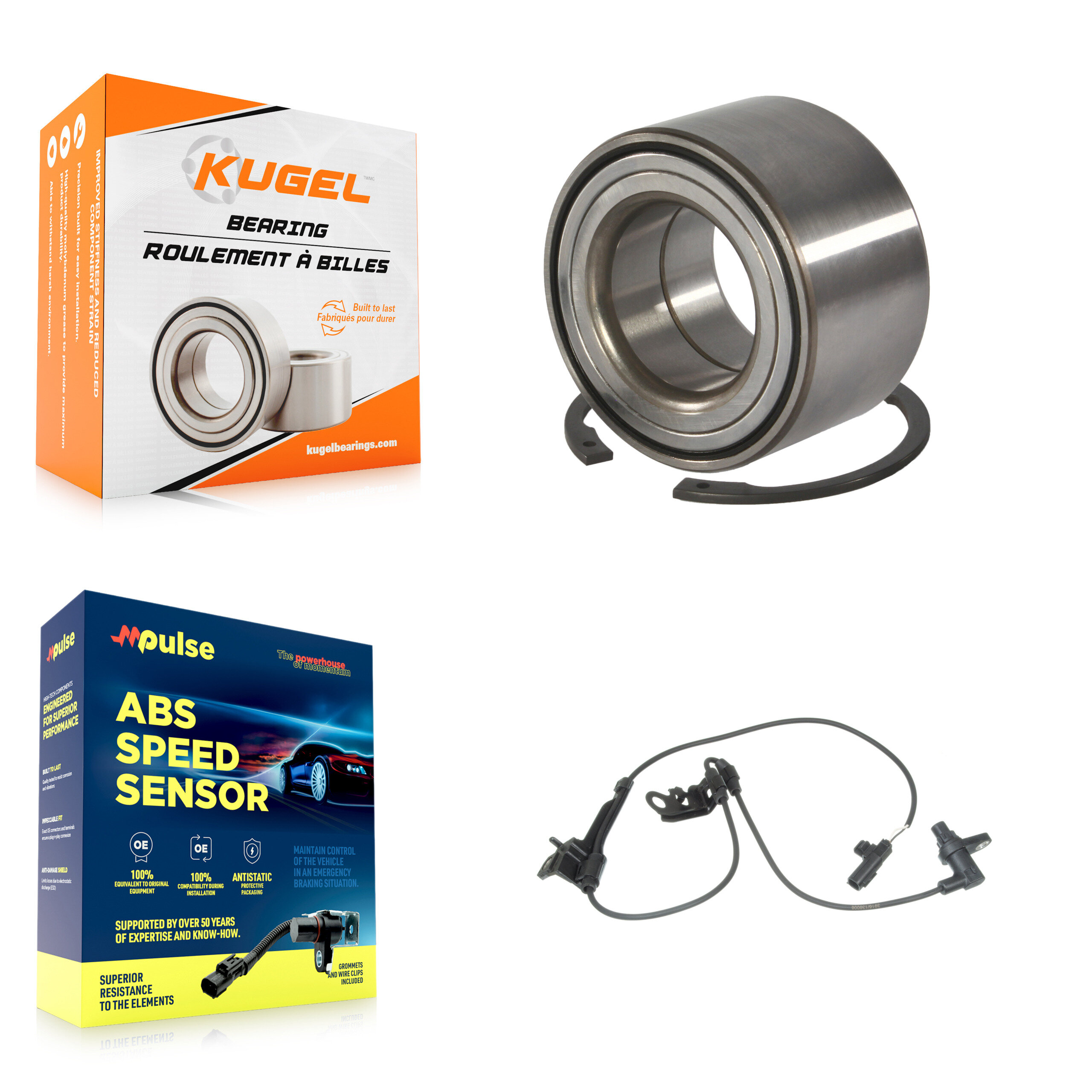 Kugel - K7S-102690 - Front Wheel Bearing Kits