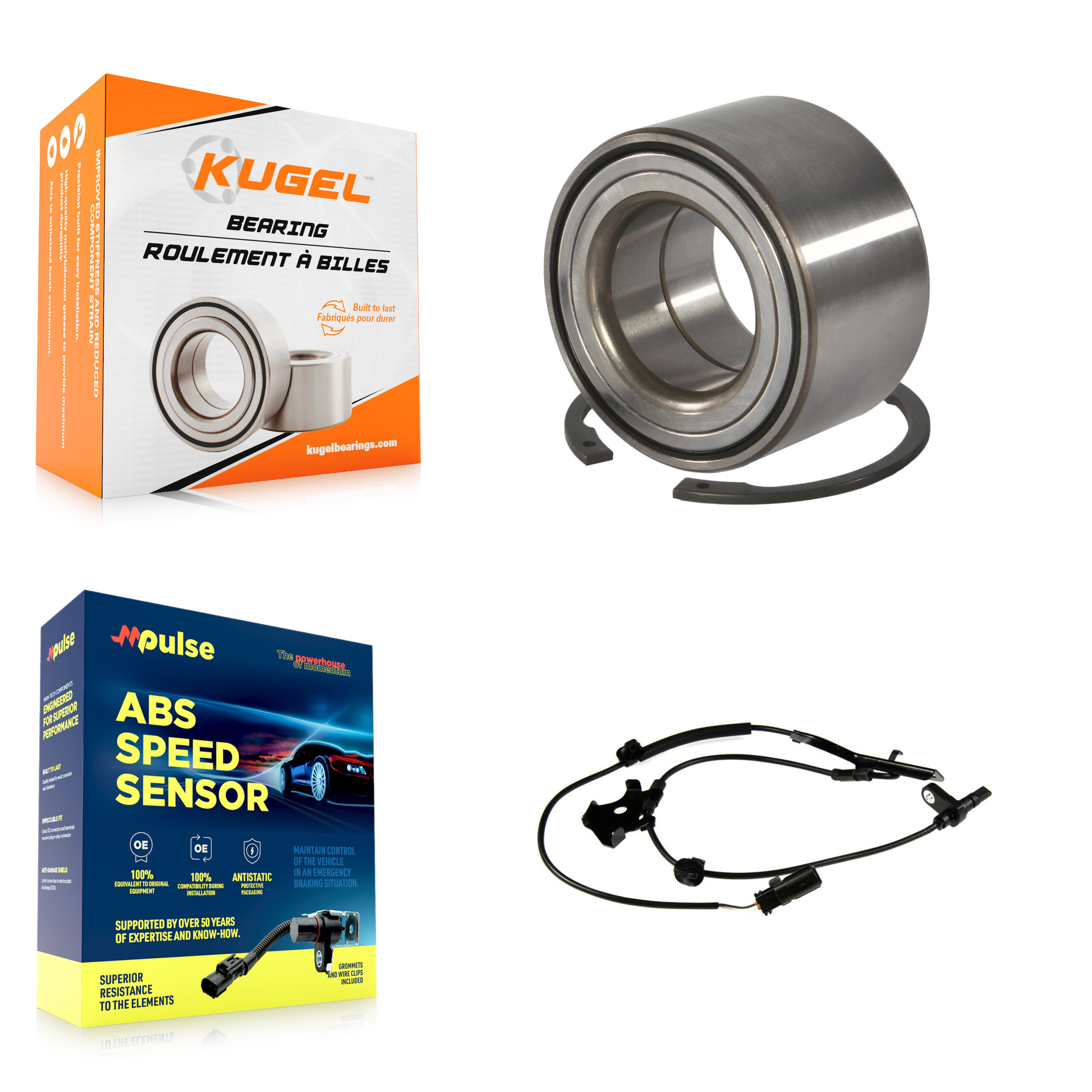 Kugel - K7S-102691 - Front Wheel Bearing Kits