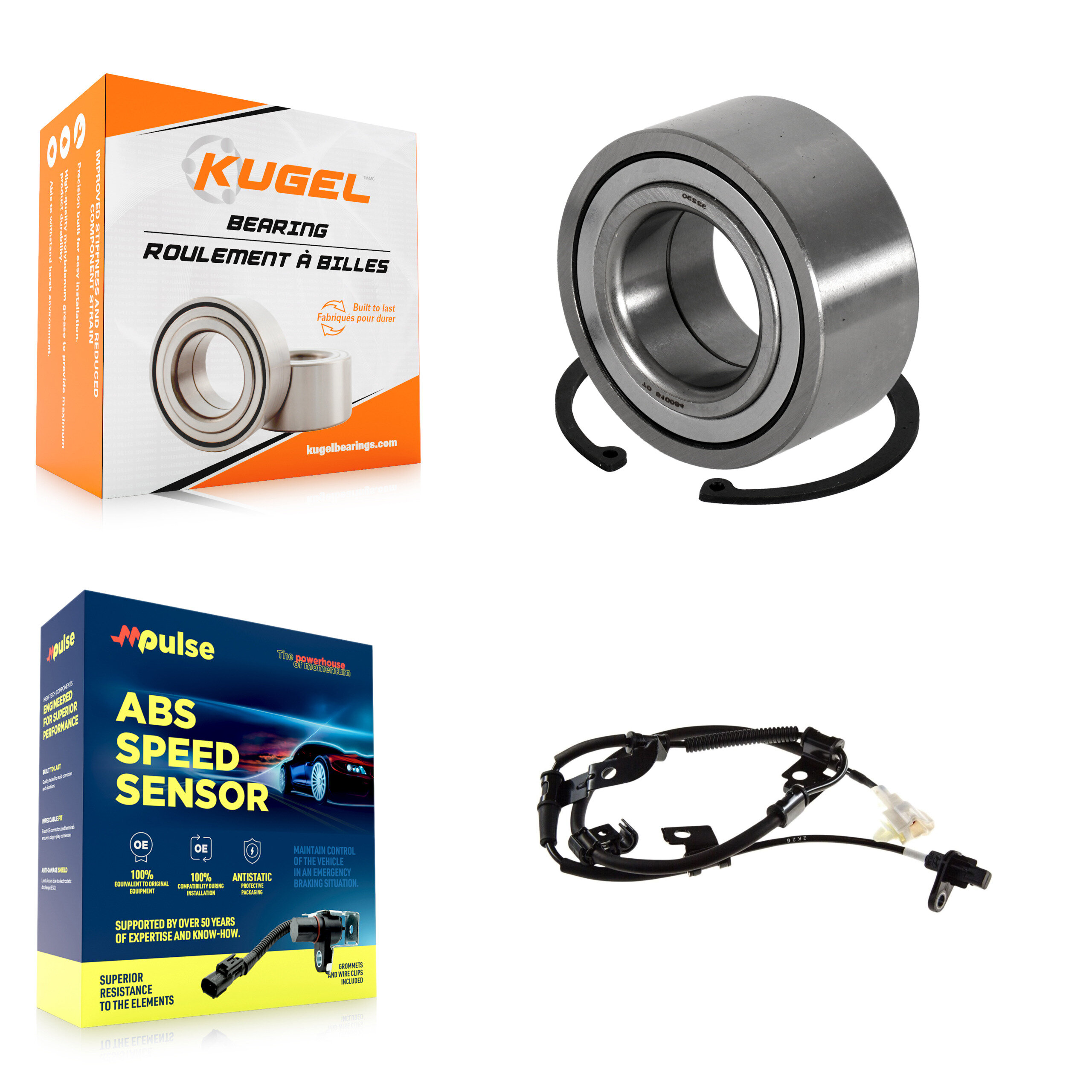 Kugel - K7S-102697 - Front Wheel Bearing Kits