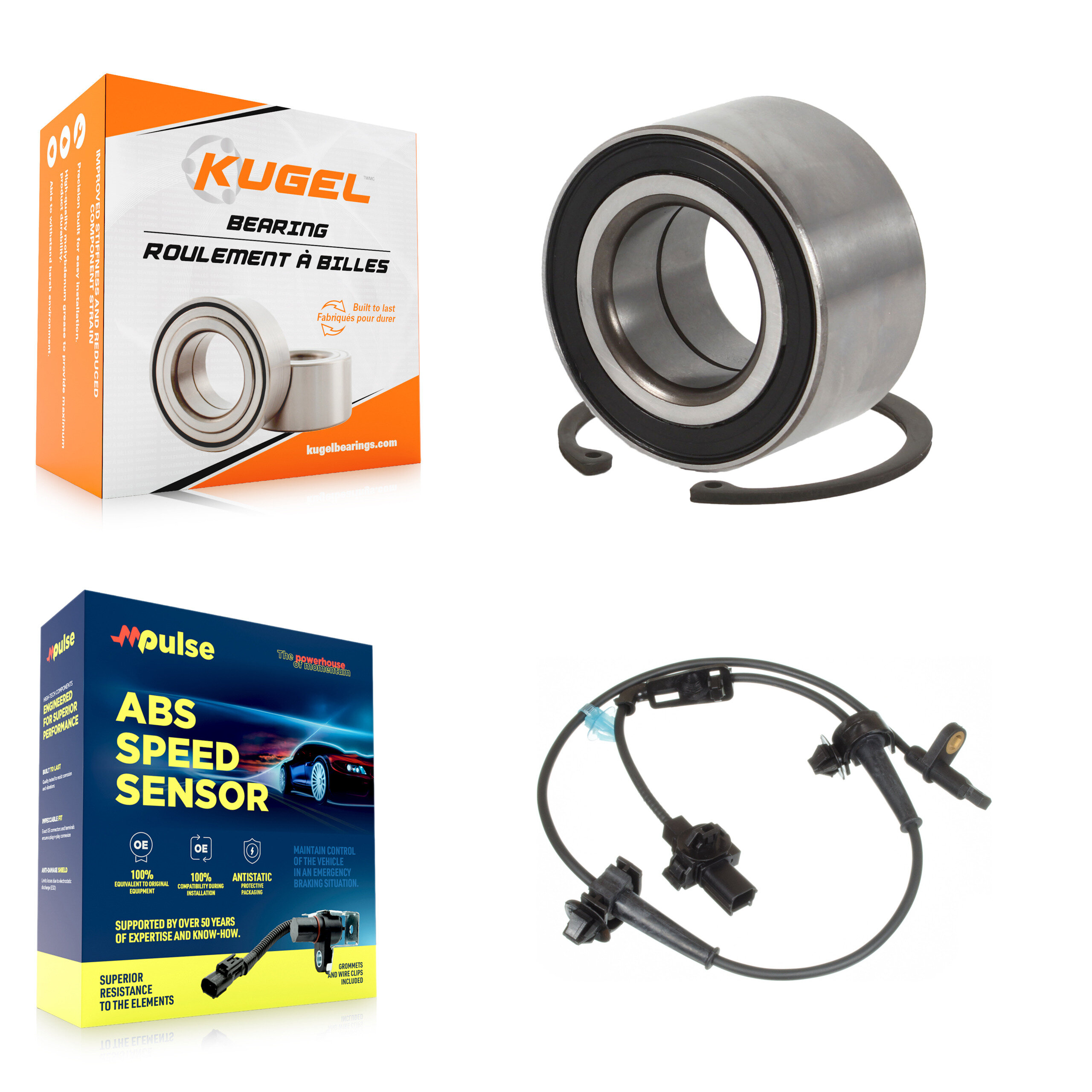 Kugel - K7S-102701 - Front Wheel Bearing Kits