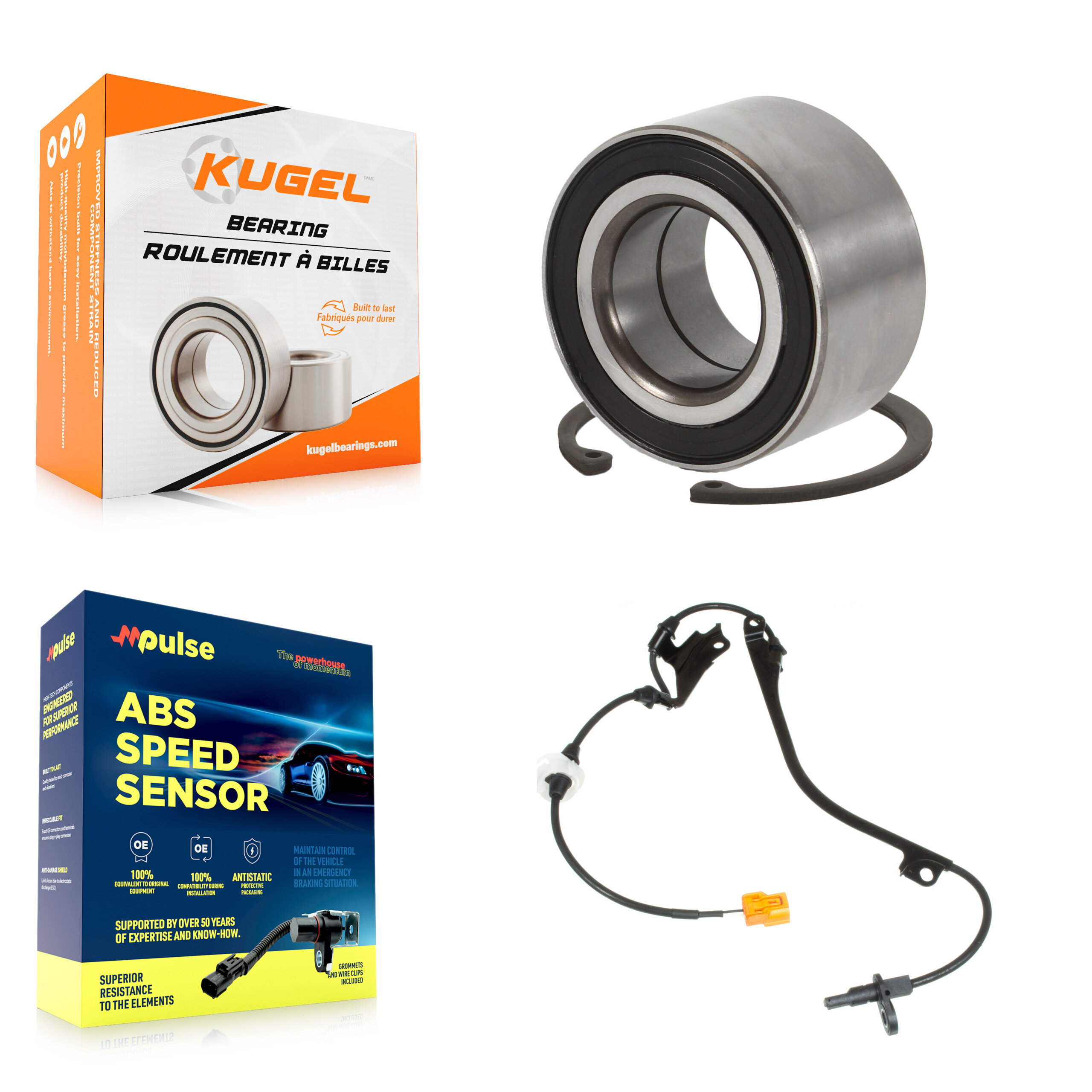 Kugel - K7S-102702 - Front Wheel Bearing Kits