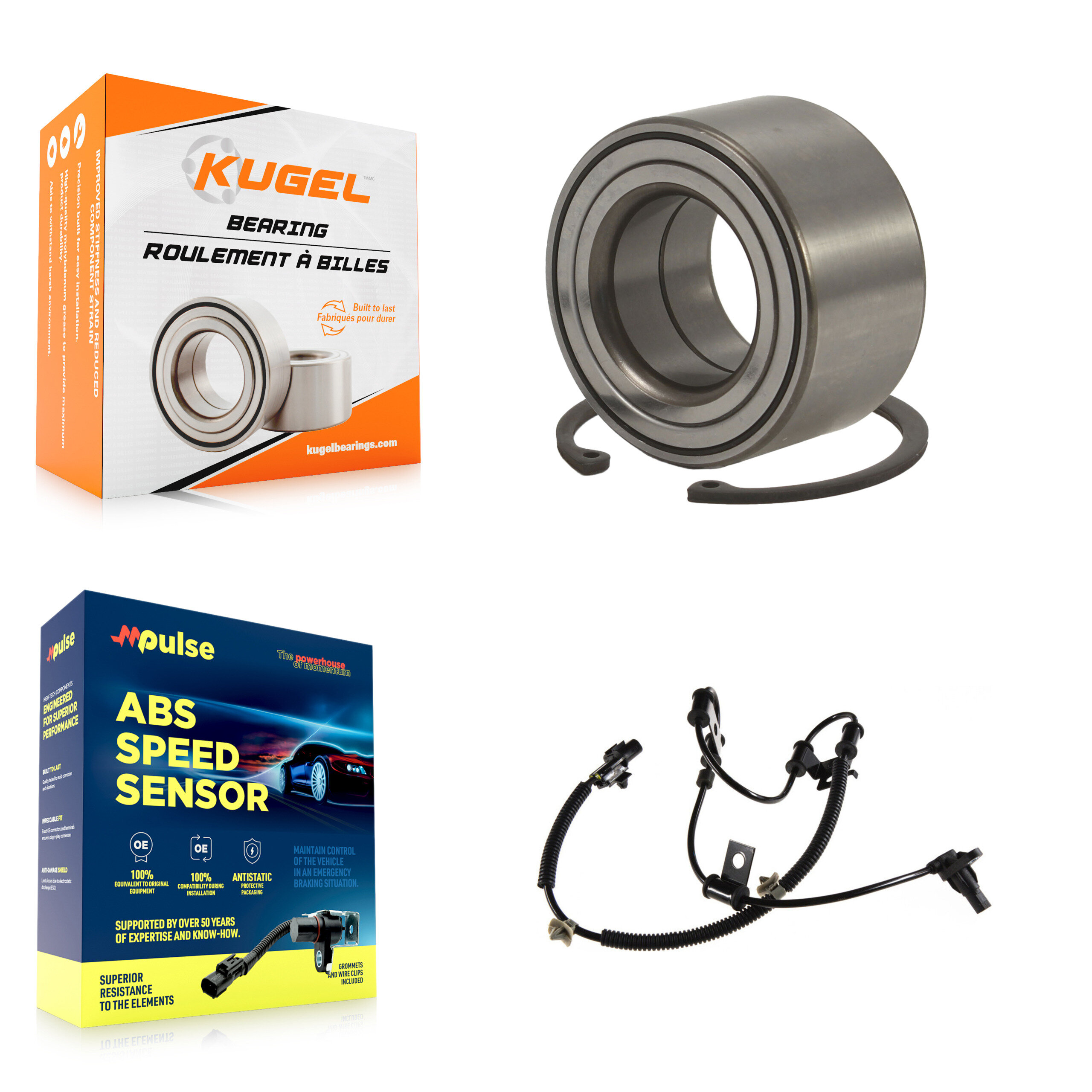 Kugel - K7S-102714 - Front Wheel Bearing Kits