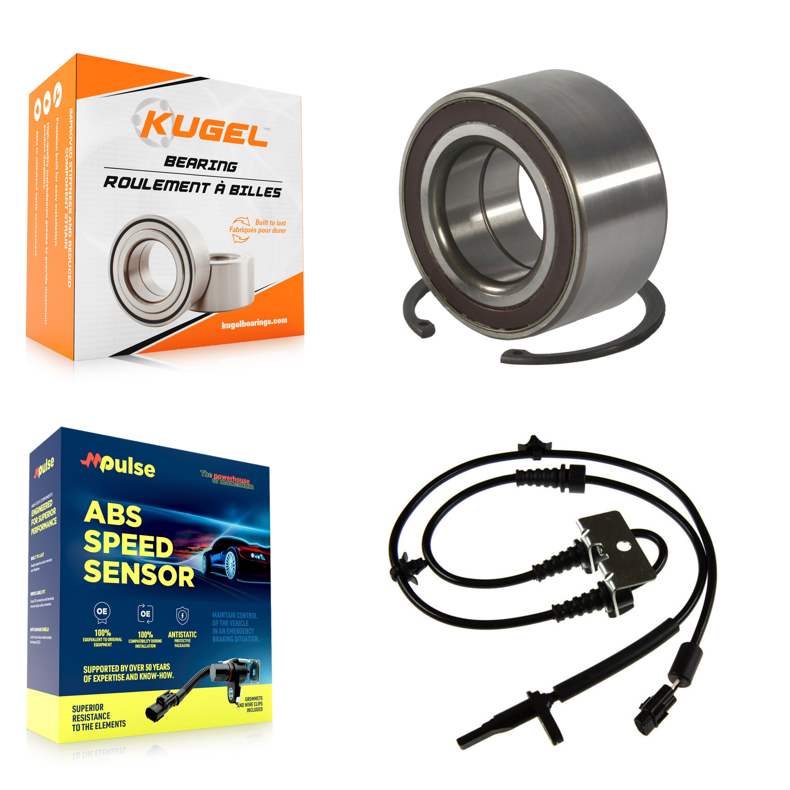 Kugel - K7S-102715 - Front Wheel Bearing Kits