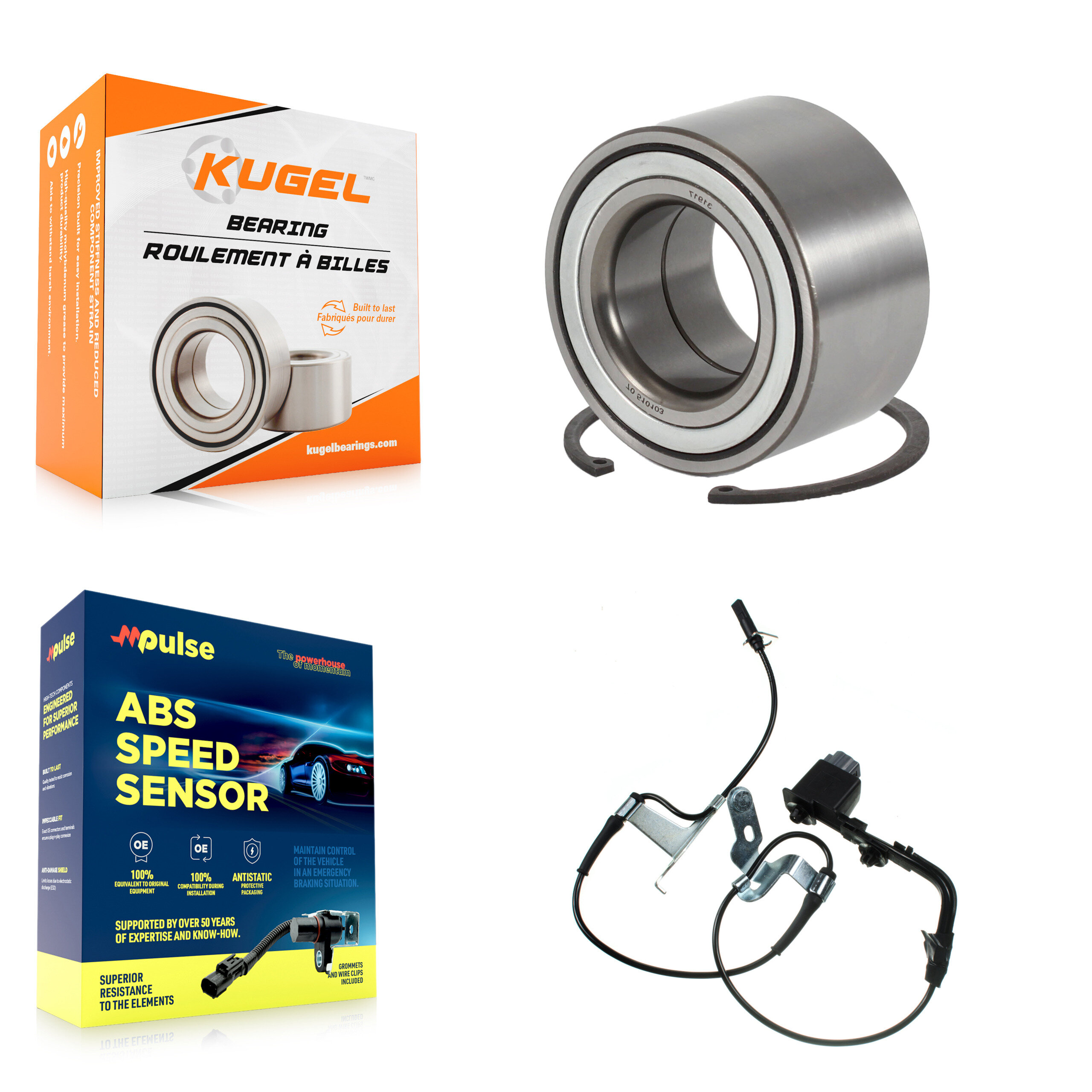 Kugel - K7S-102718 - Front Wheel Bearing Kits