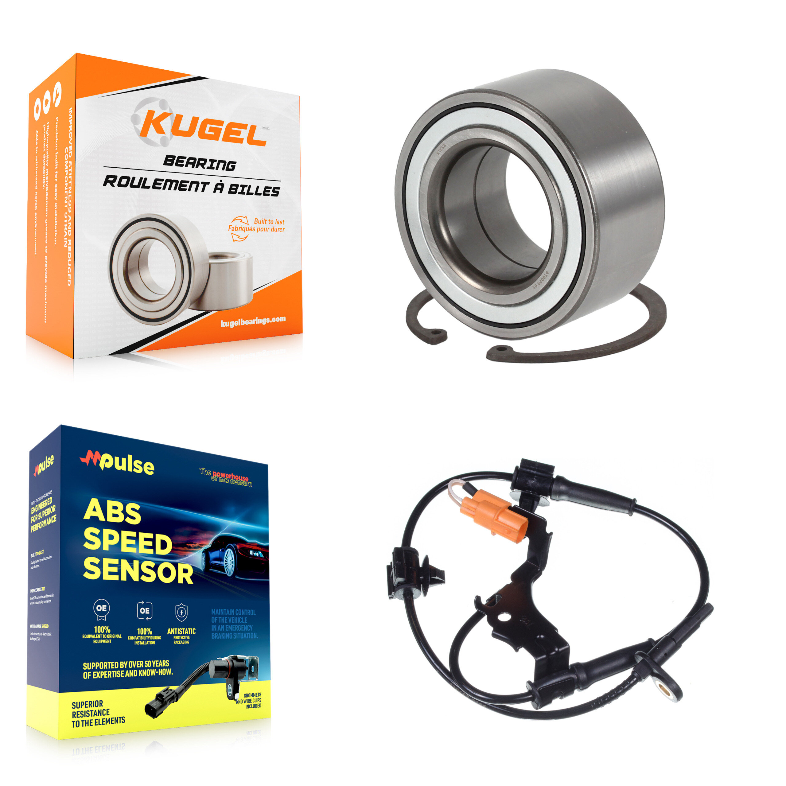 Kugel - K7S-102721 - Front Wheel Bearing Kits
