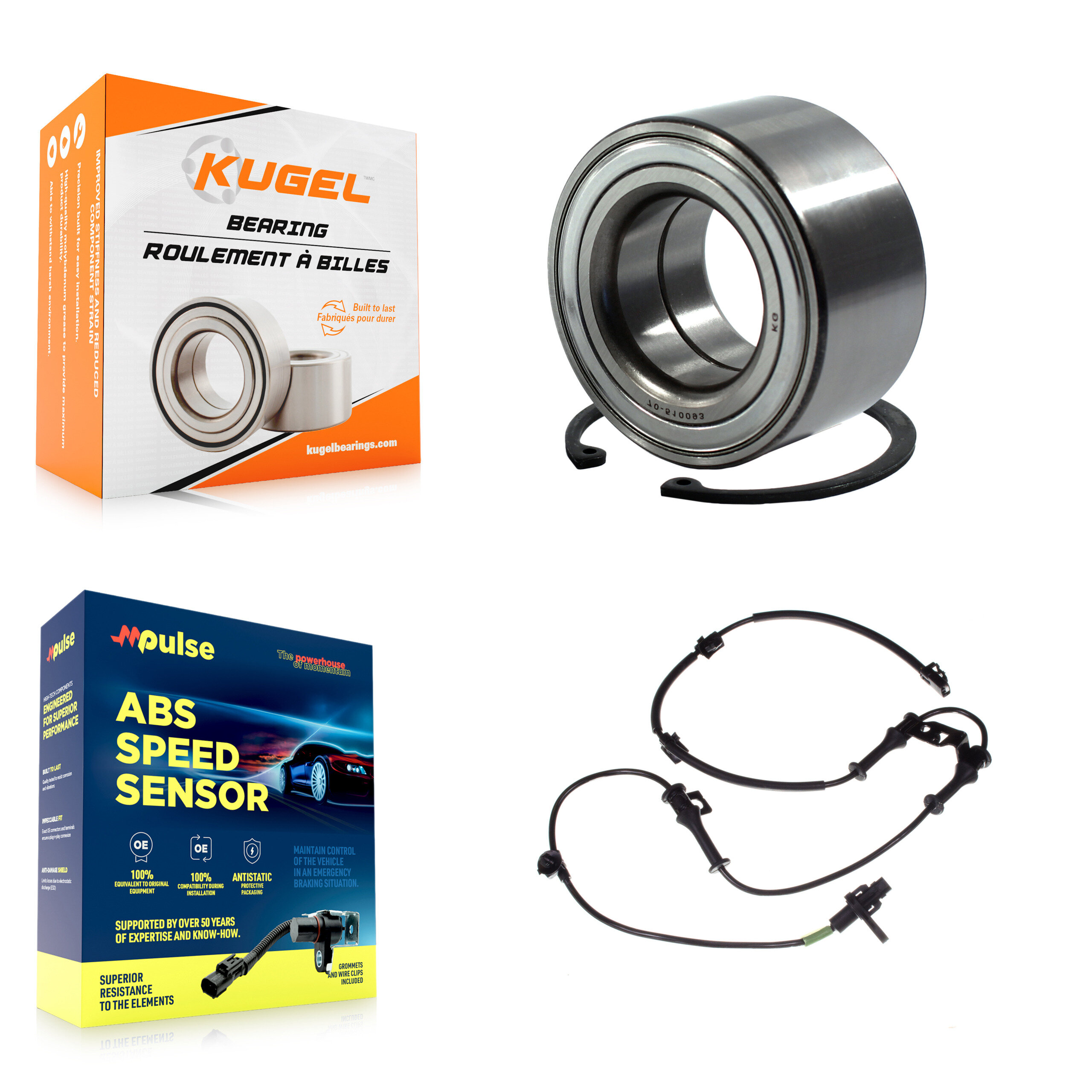 Kugel - K7S-102723 - Front Wheel Bearing Kits