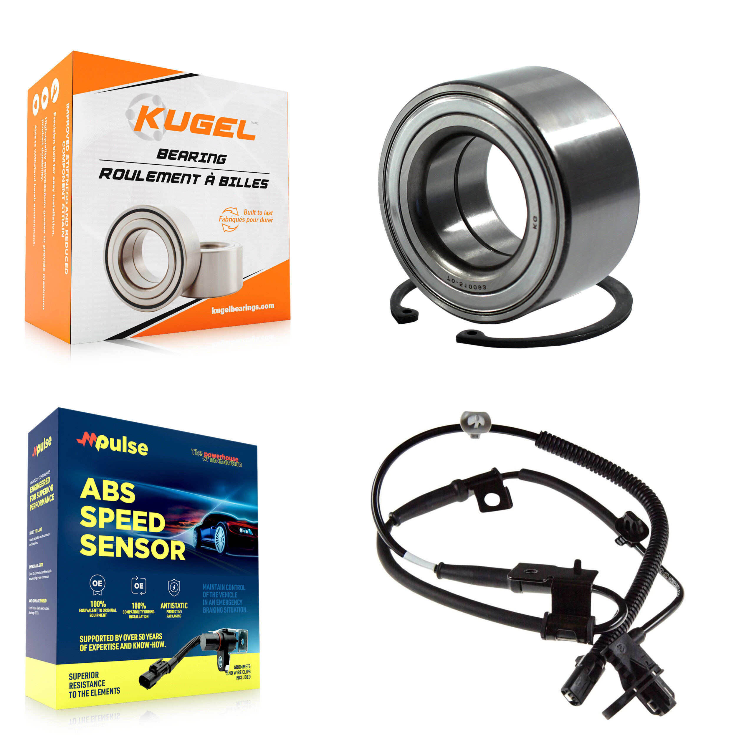 Kugel - K7S-102724 - Front Wheel Bearing Kits