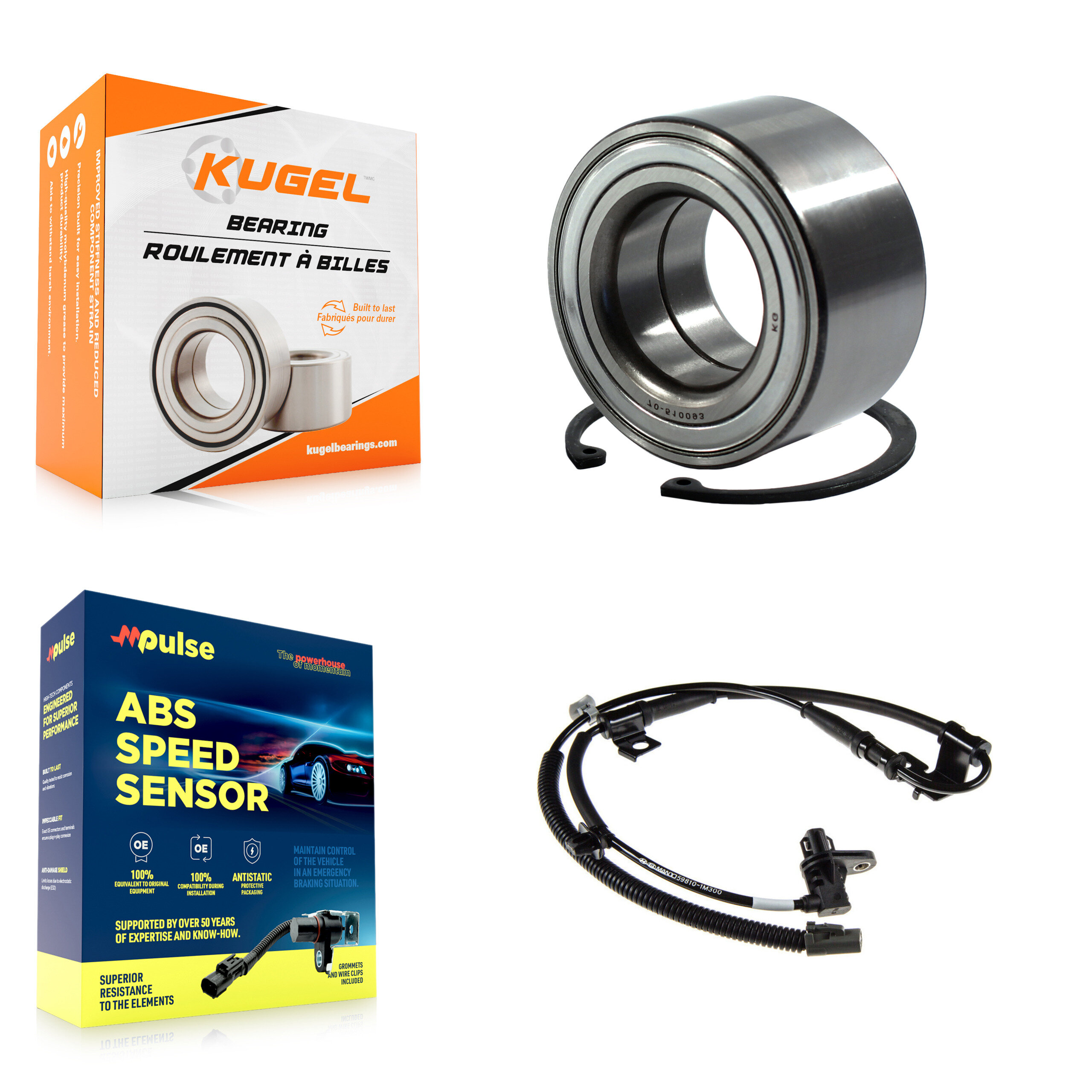 Kugel - K7S-102726 - Front Wheel Bearing Kits