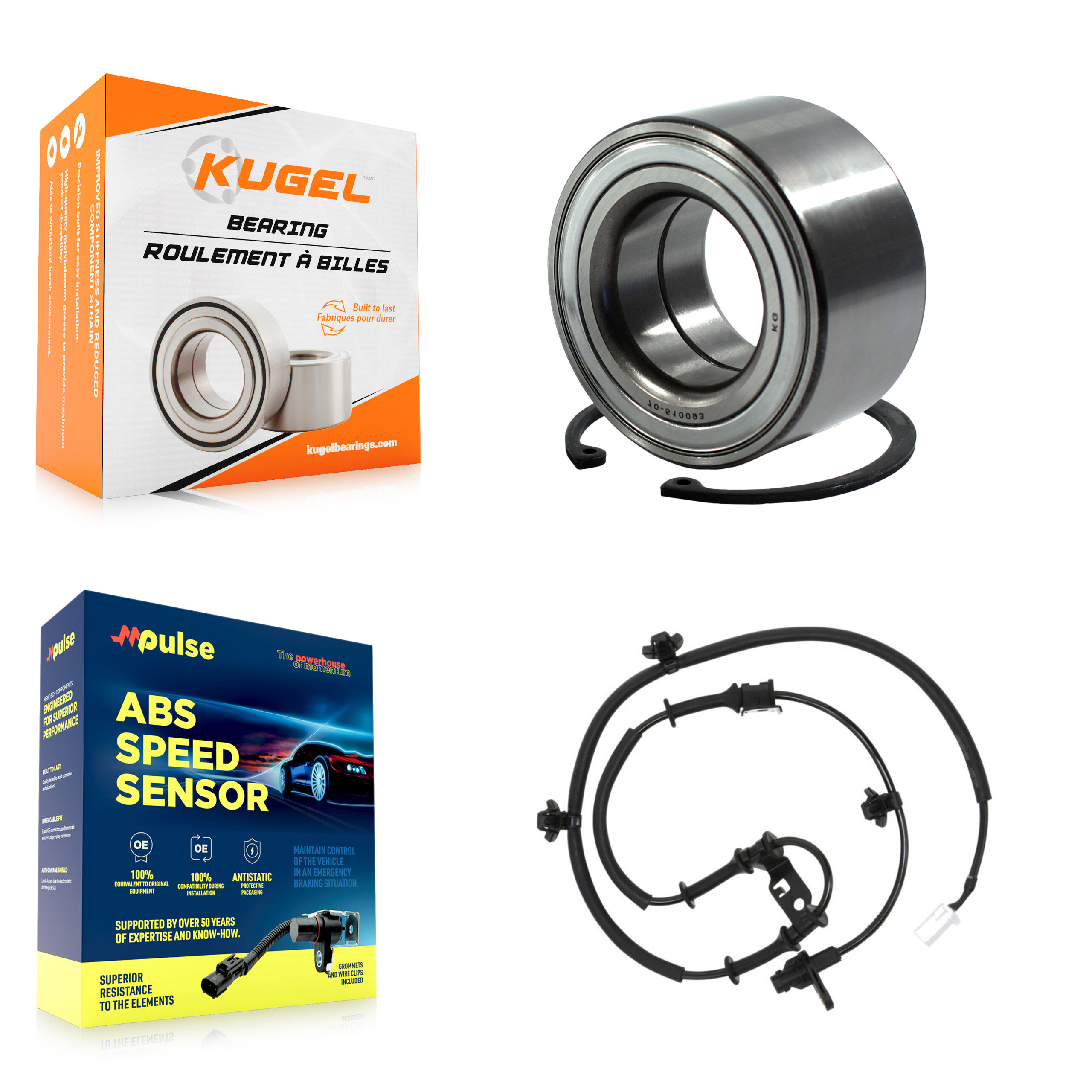 Kugel - K7S-102727 - Front Wheel Bearing Kits