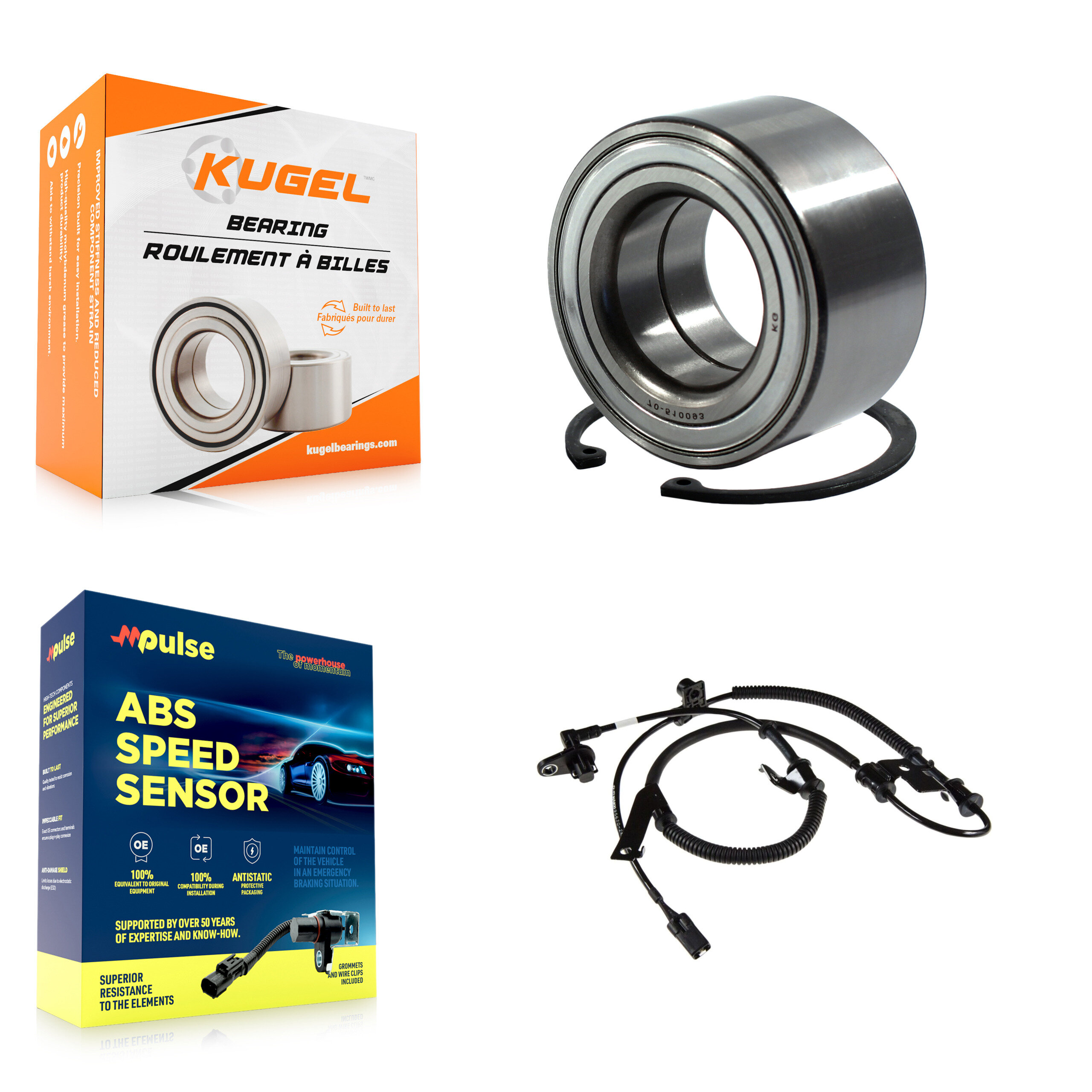 Kugel - K7S-102728 - Front Wheel Bearing Kits