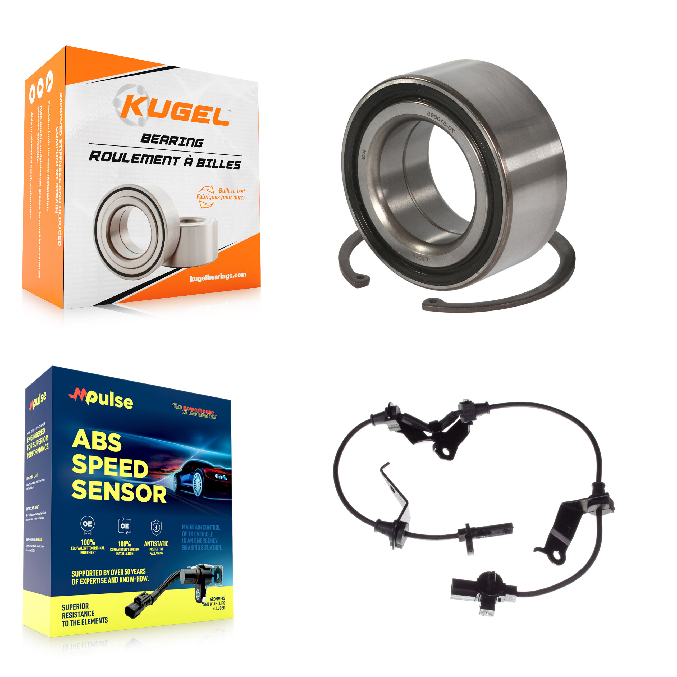 Kugel - K7S-102733 - Front Wheel Bearing Kits