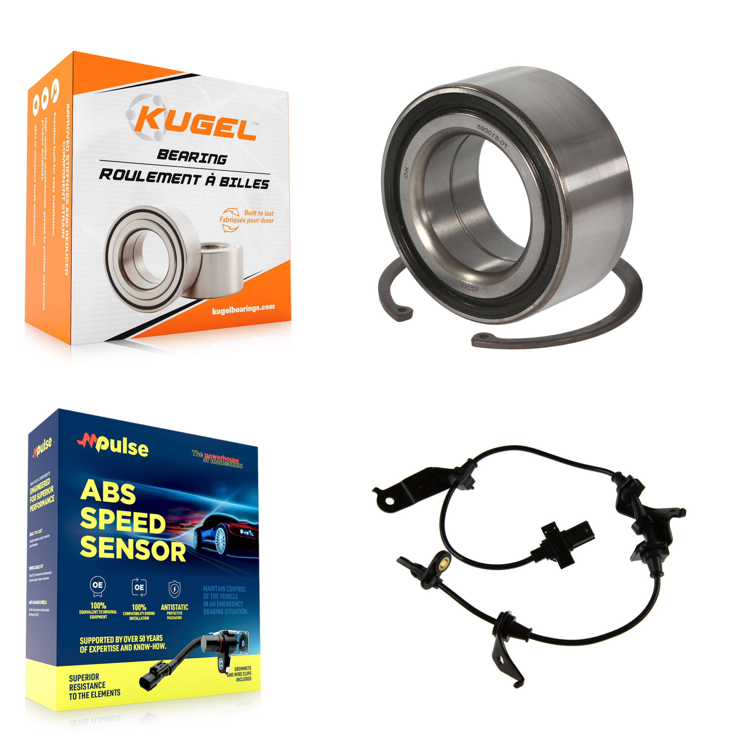 Kugel - K7S-102734 - Front Wheel Bearing Kits