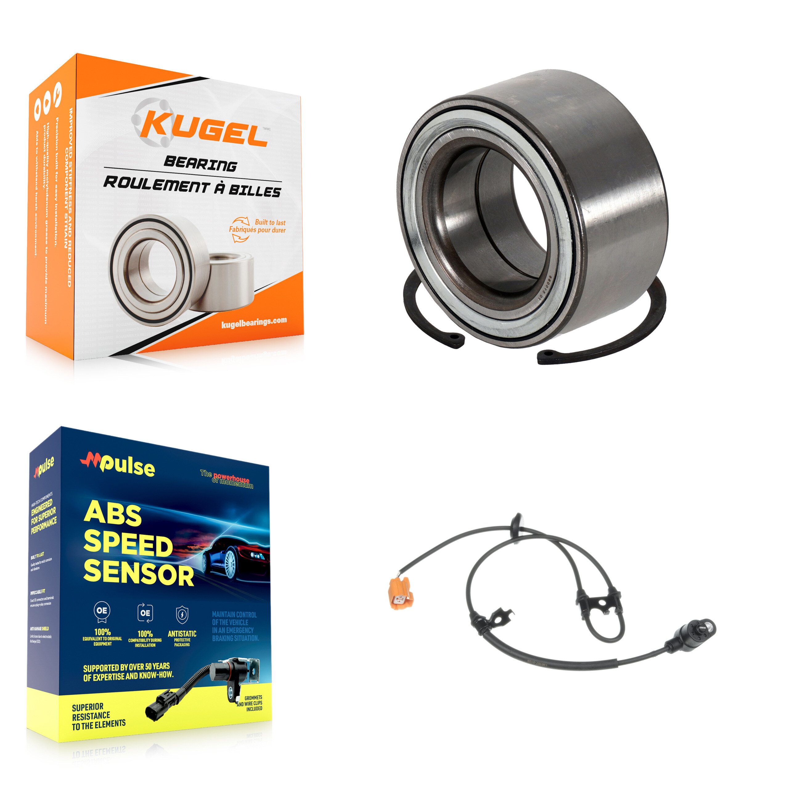 Kugel - K7S-102737 - Front Wheel Bearing Kits
