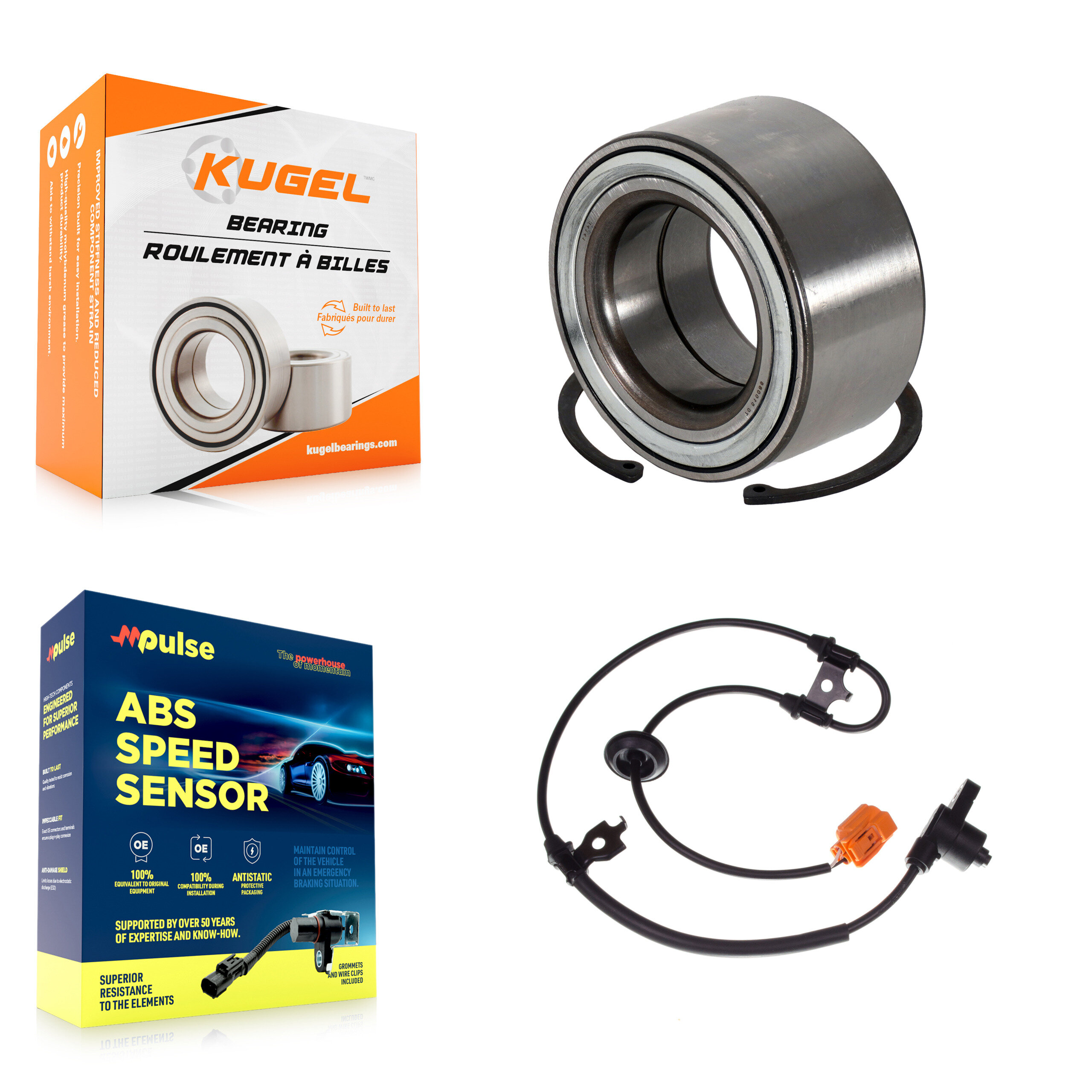 Kugel - K7S-102738 - Front Wheel Bearing Kits